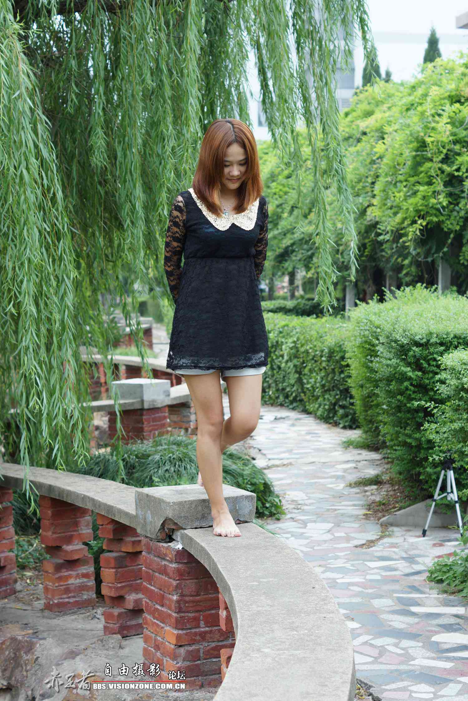 图片[44]-自由摄影 No.275 “云梯”上自由漫步 姓感黑甲 [50P] – 速更版-美库