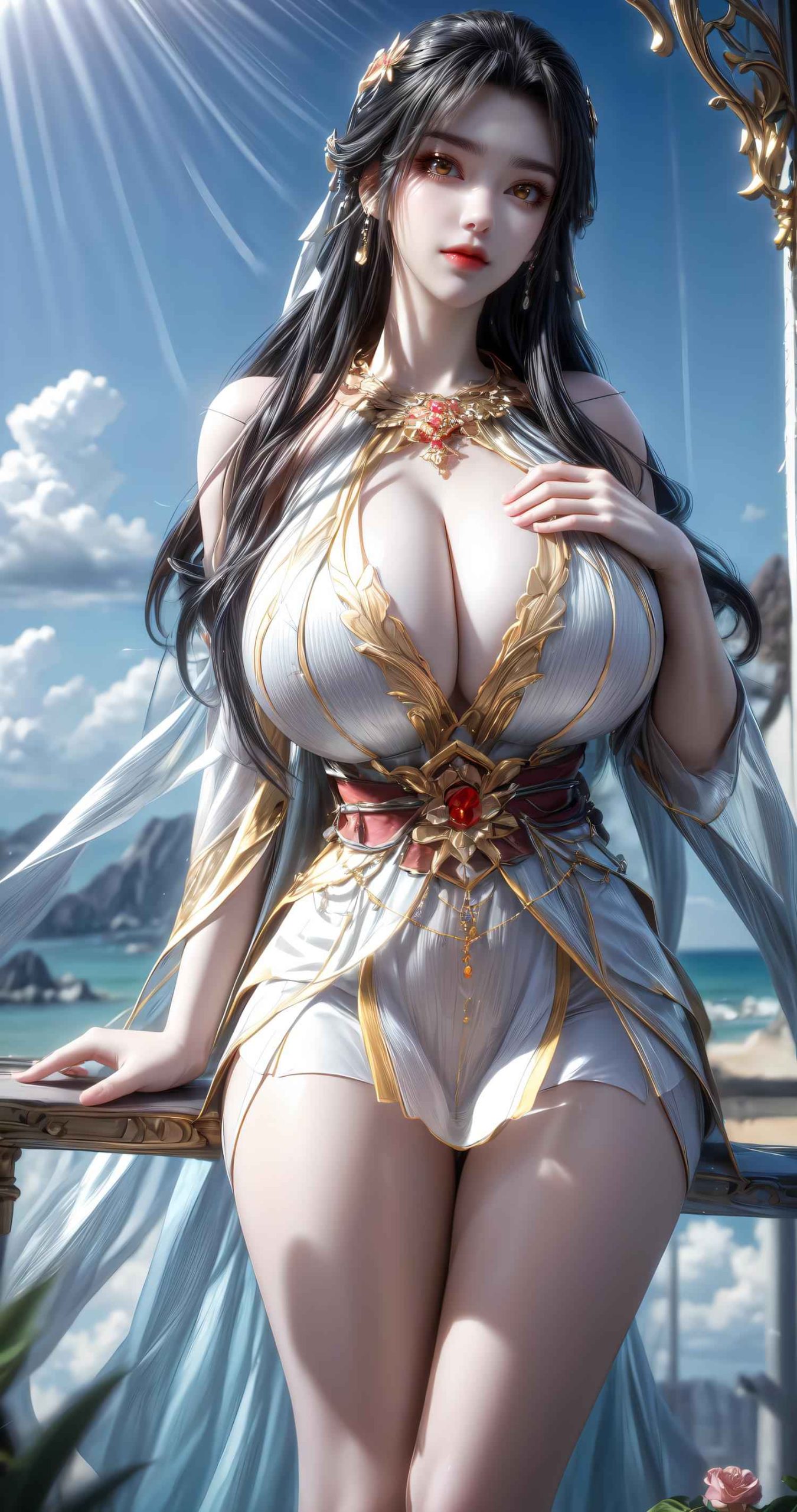 图片[19]-AI绘画 377 白月蓉[18P] – 速更版-美库