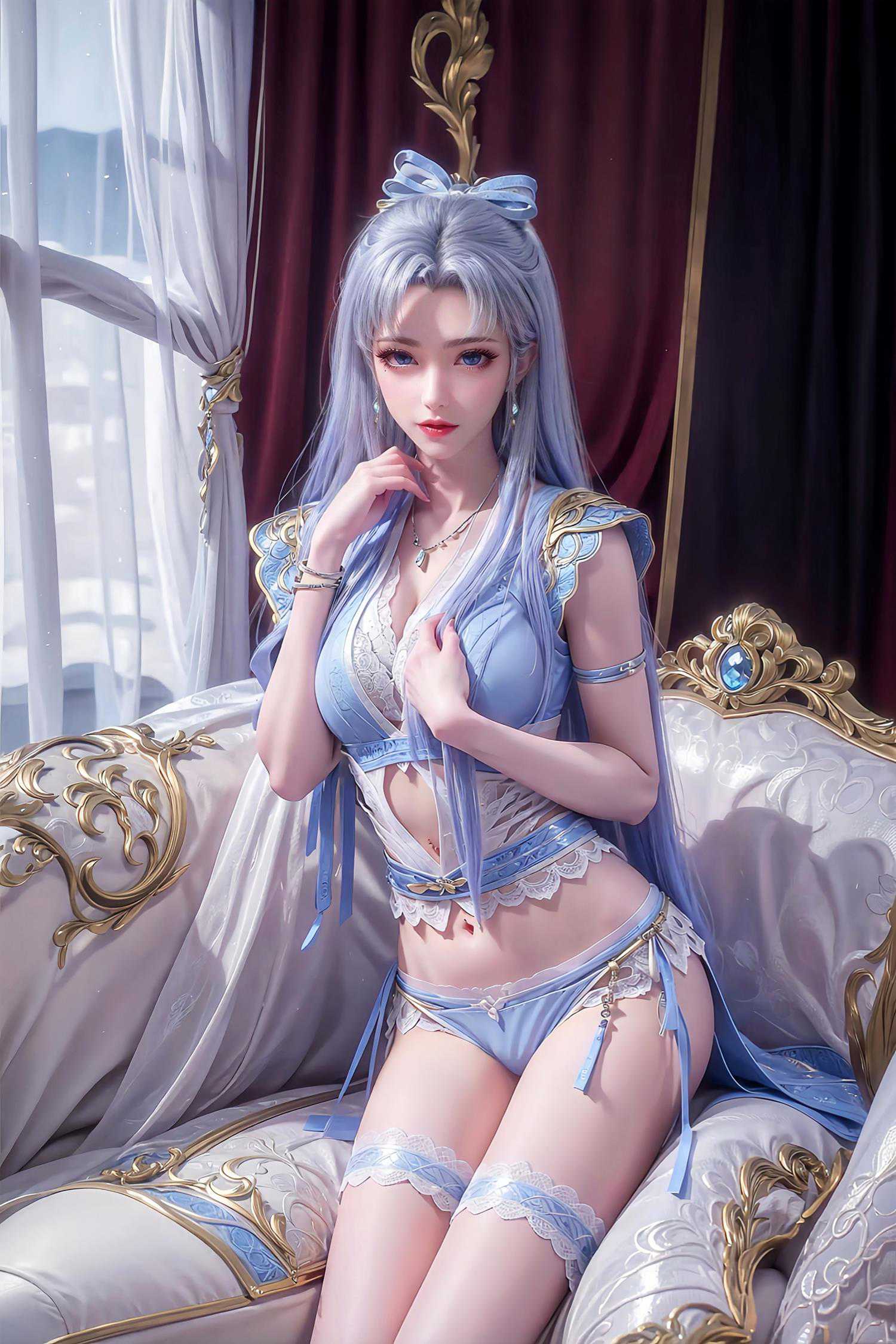 图片[25]-AI绘画 378 宁雨蝶[37P] – 速更版-美库