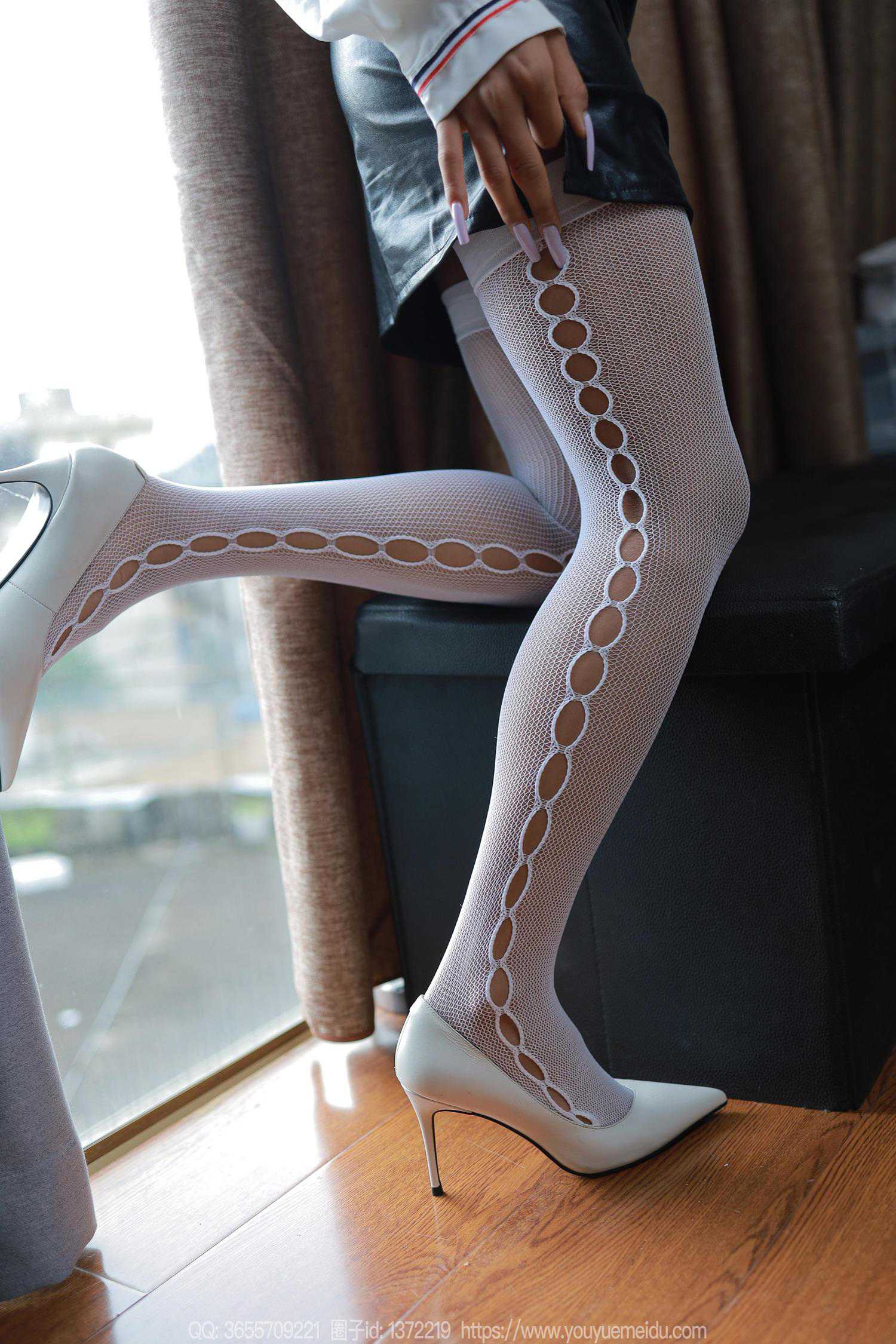 图片[20]-[IESS异思趣向] 2024.07.11 丝享家1791：娇娇《白色网丝》[84P] – 速更版-美库