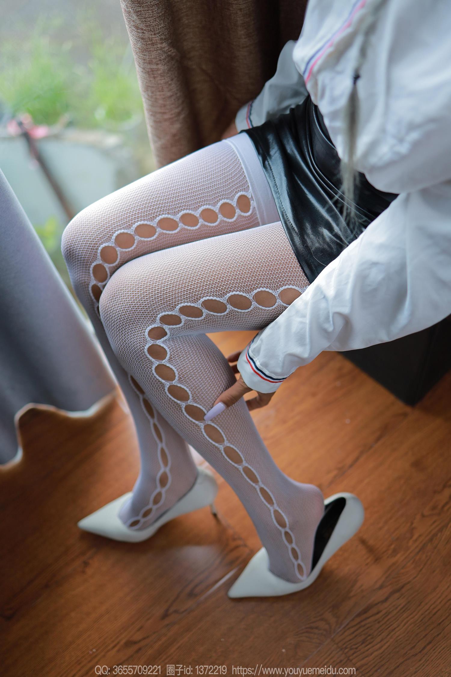 图片[84]-[IESS异思趣向] 2024.07.11 丝享家1791：娇娇《白色网丝》[84P] – 速更版-美库