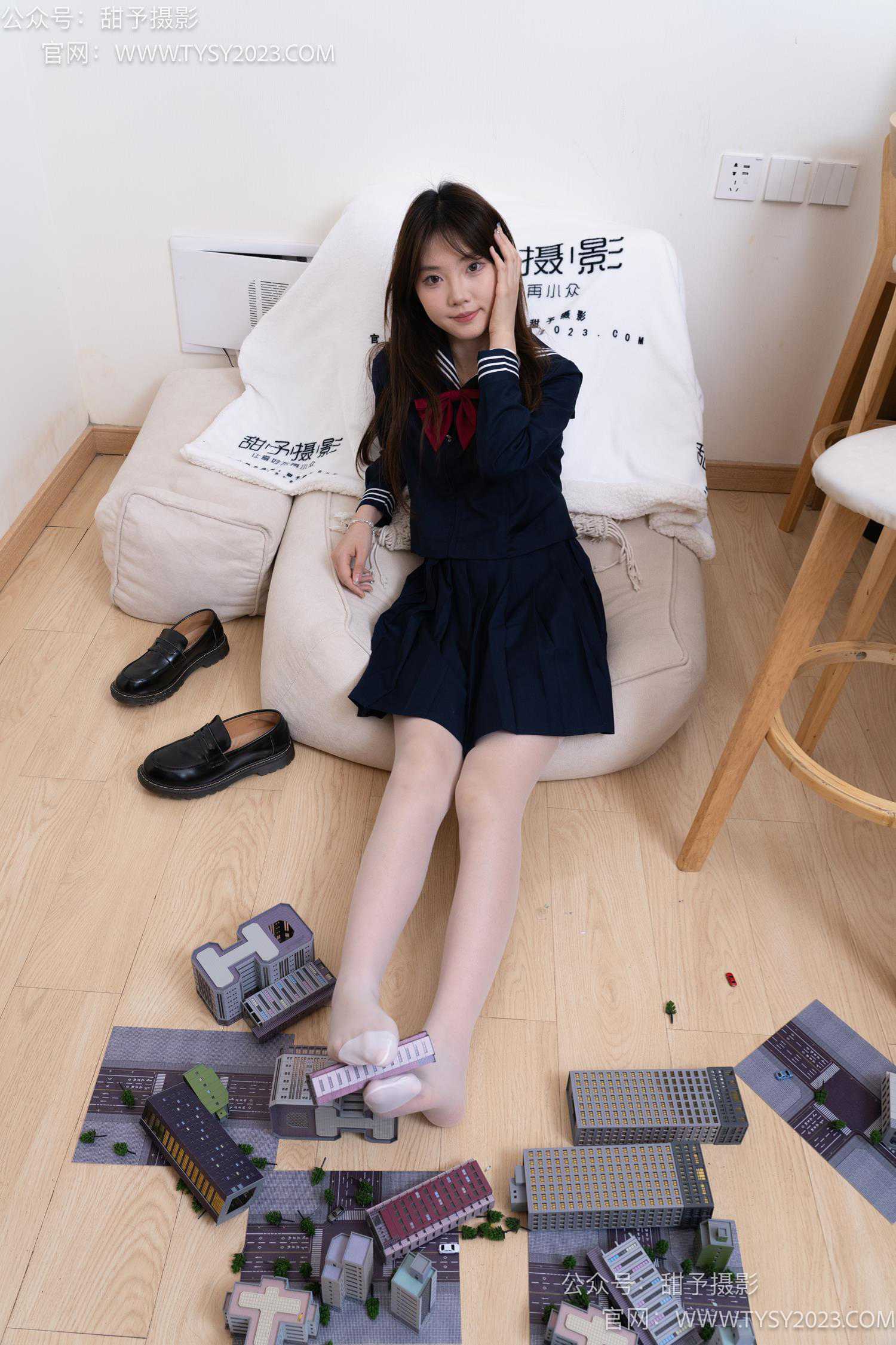 图片[83]-甜予摄影 NO.047 璇璇-jk制服、皮鞋、白丝、小人国剧情、VR[132P] – 速更版-美库