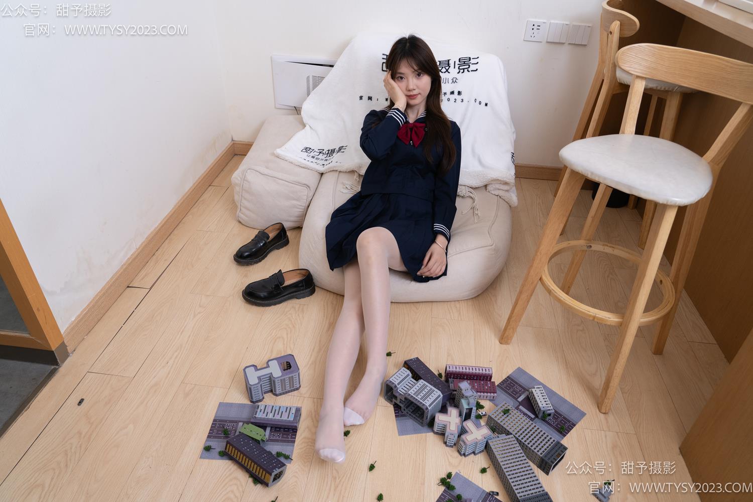 图片[115]-甜予摄影 NO.047 璇璇-jk制服、皮鞋、白丝、小人国剧情、VR[132P] – 速更版-美库