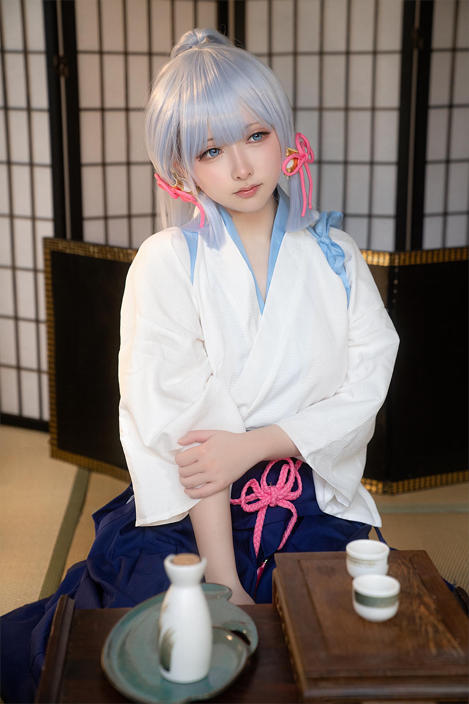 图片[20]-樱梨梨  绫华剑道服[31P] – 速更版-美库