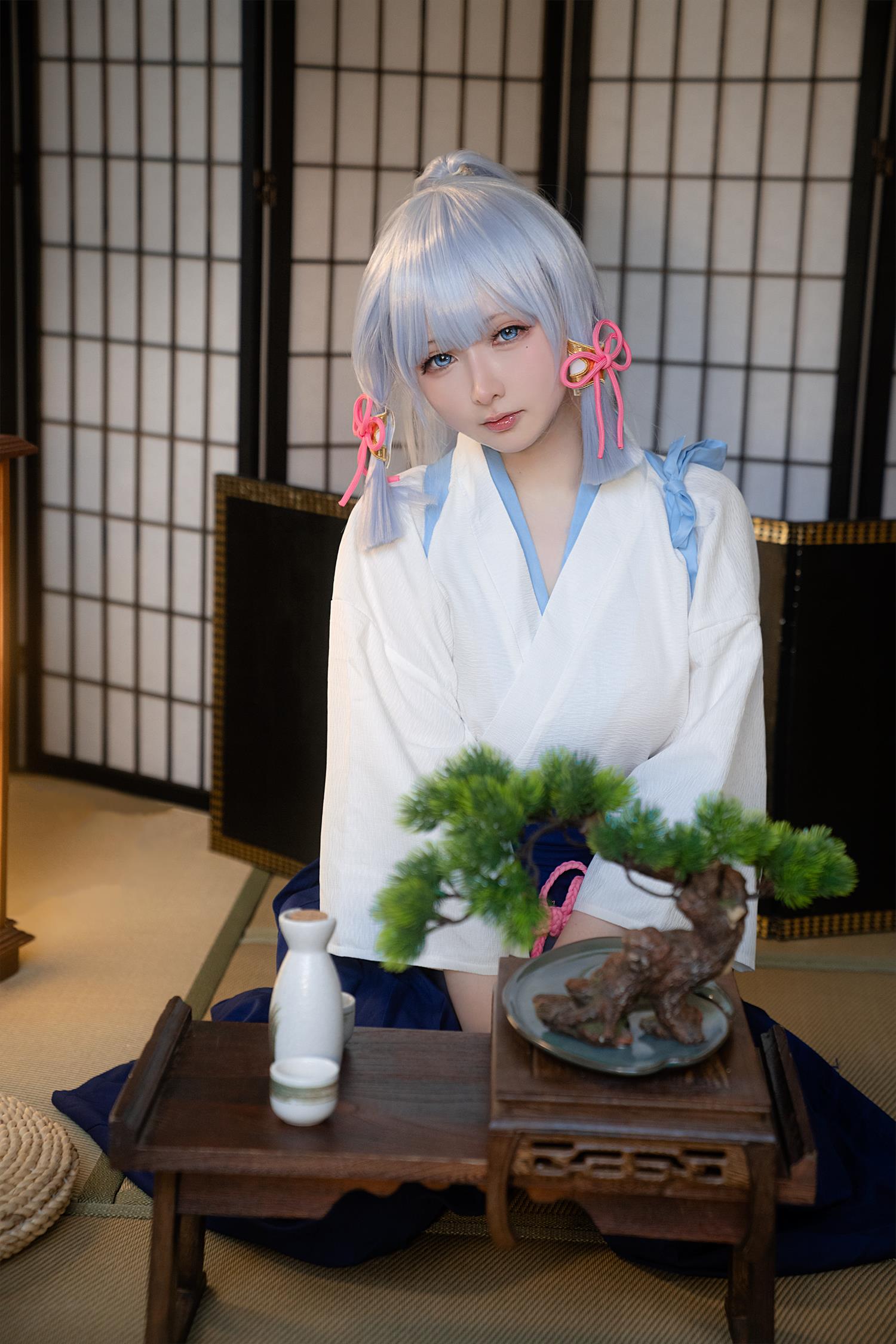 图片[27]-樱梨梨  绫华剑道服[31P] – 速更版-美库