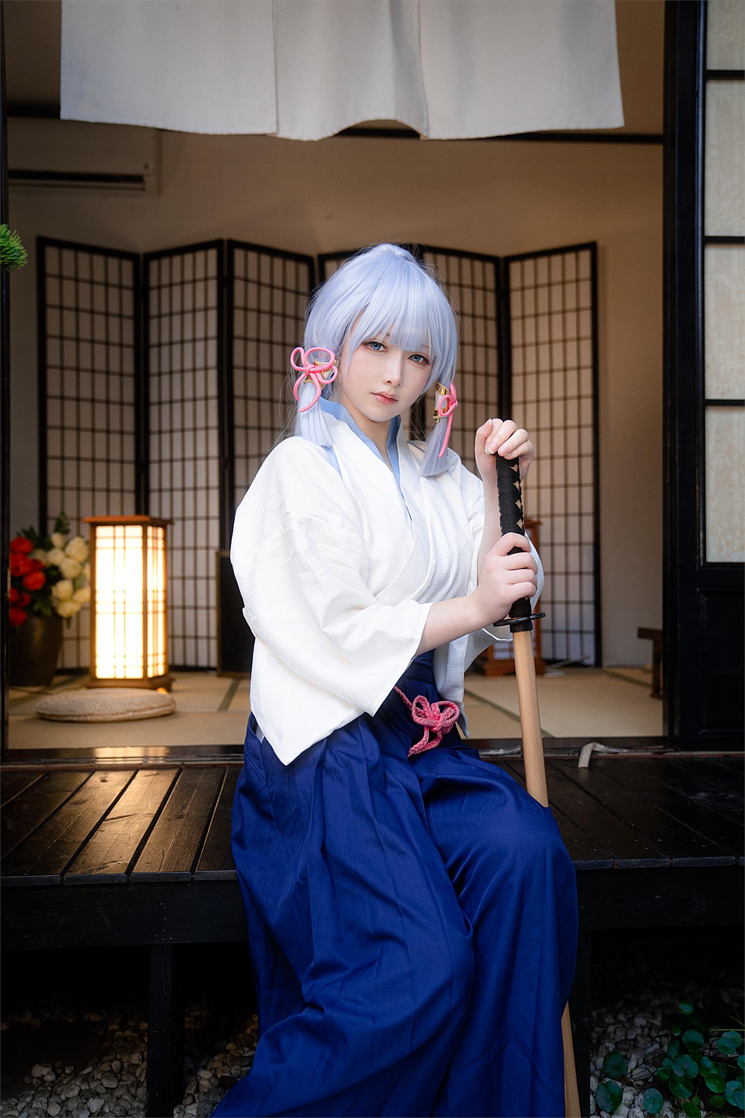 图片[30]-樱梨梨  绫华剑道服[31P] – 速更版-美库