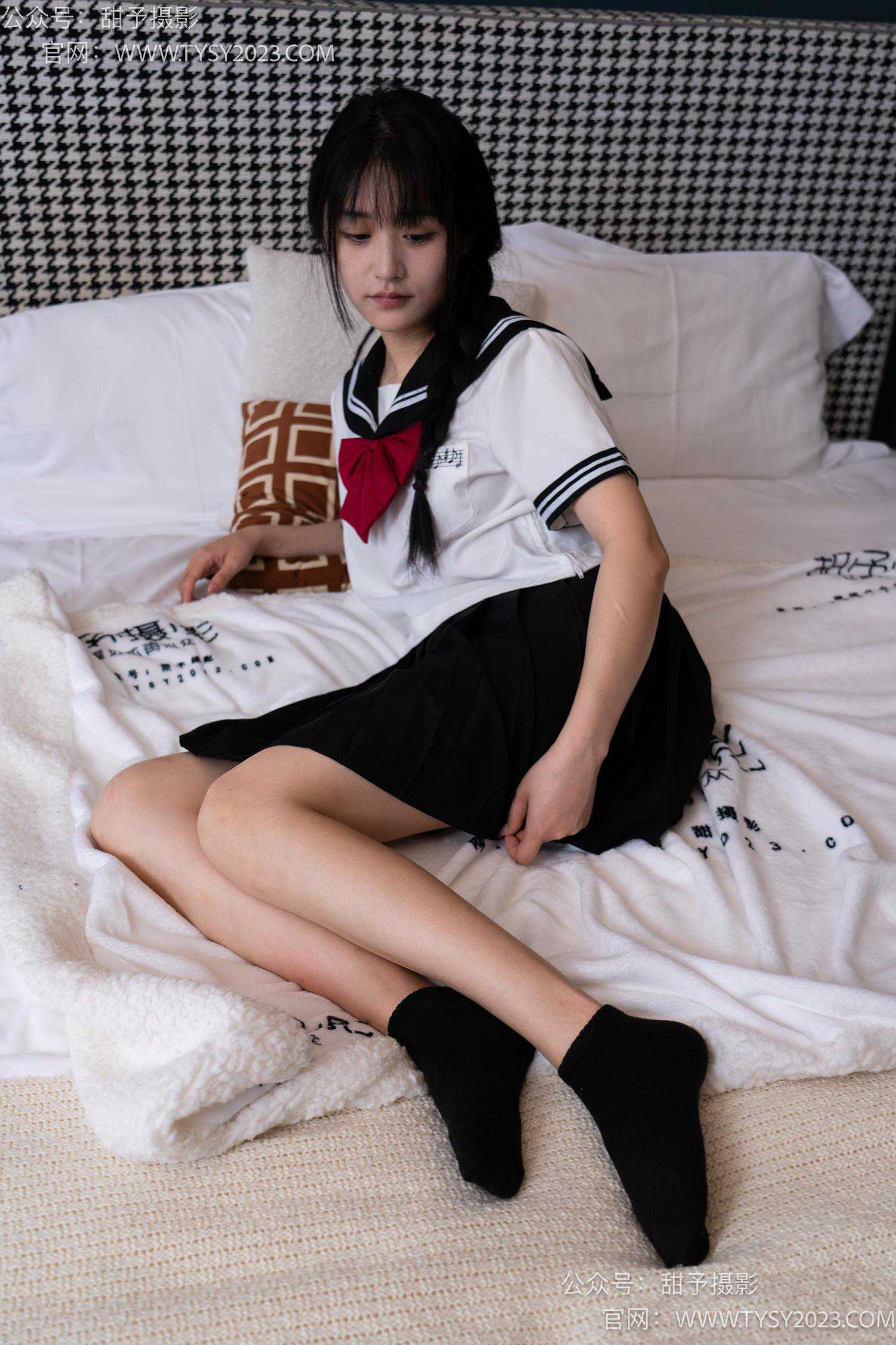 图片[61]-甜予摄影 NO.048 澜澜-皮鞋、凉鞋、白棉袜、黑棉袜、肉丝[143P] – 速更版-美库