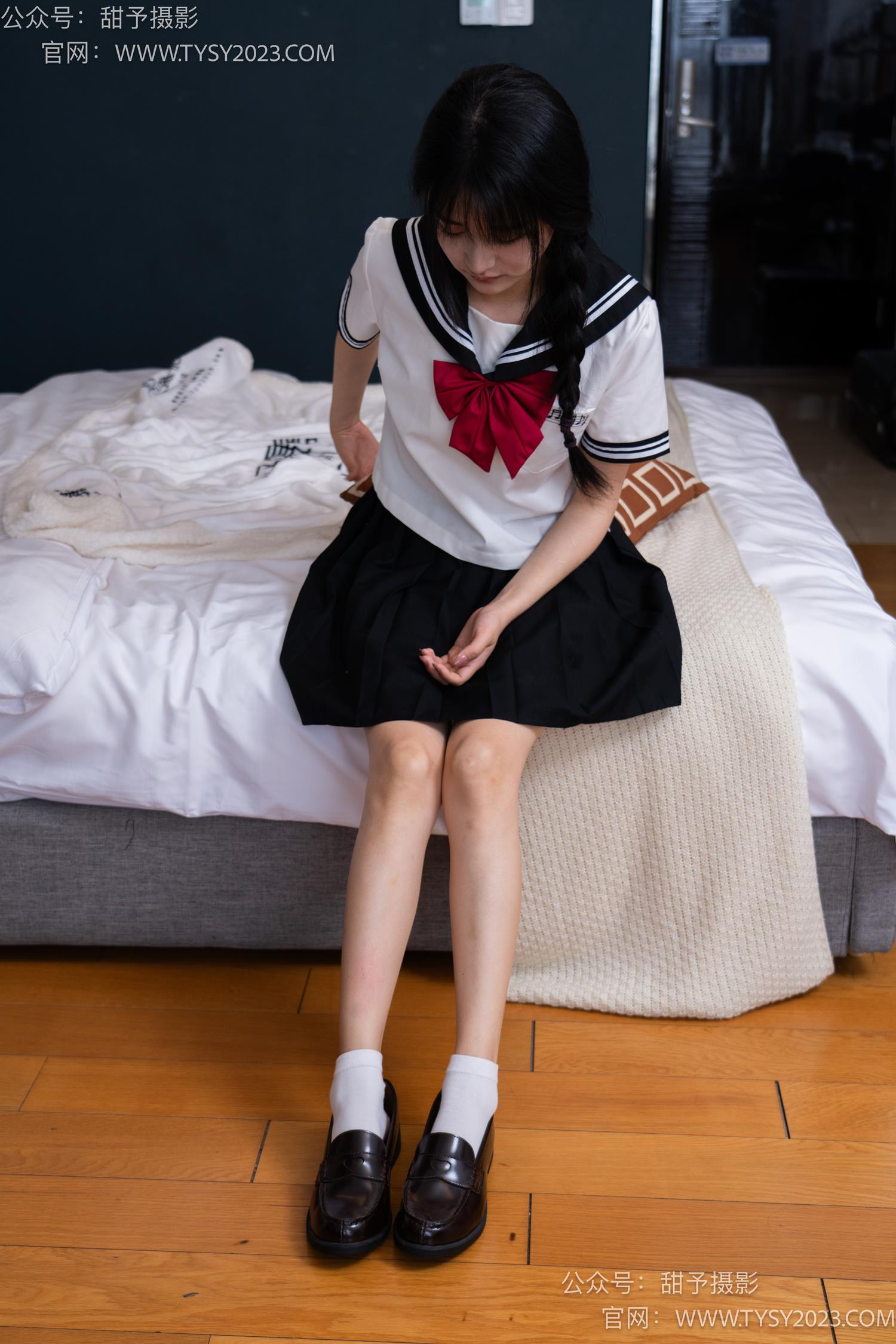 图片[75]-甜予摄影 NO.048 澜澜-皮鞋、凉鞋、白棉袜、黑棉袜、肉丝[143P] – 速更版-美库