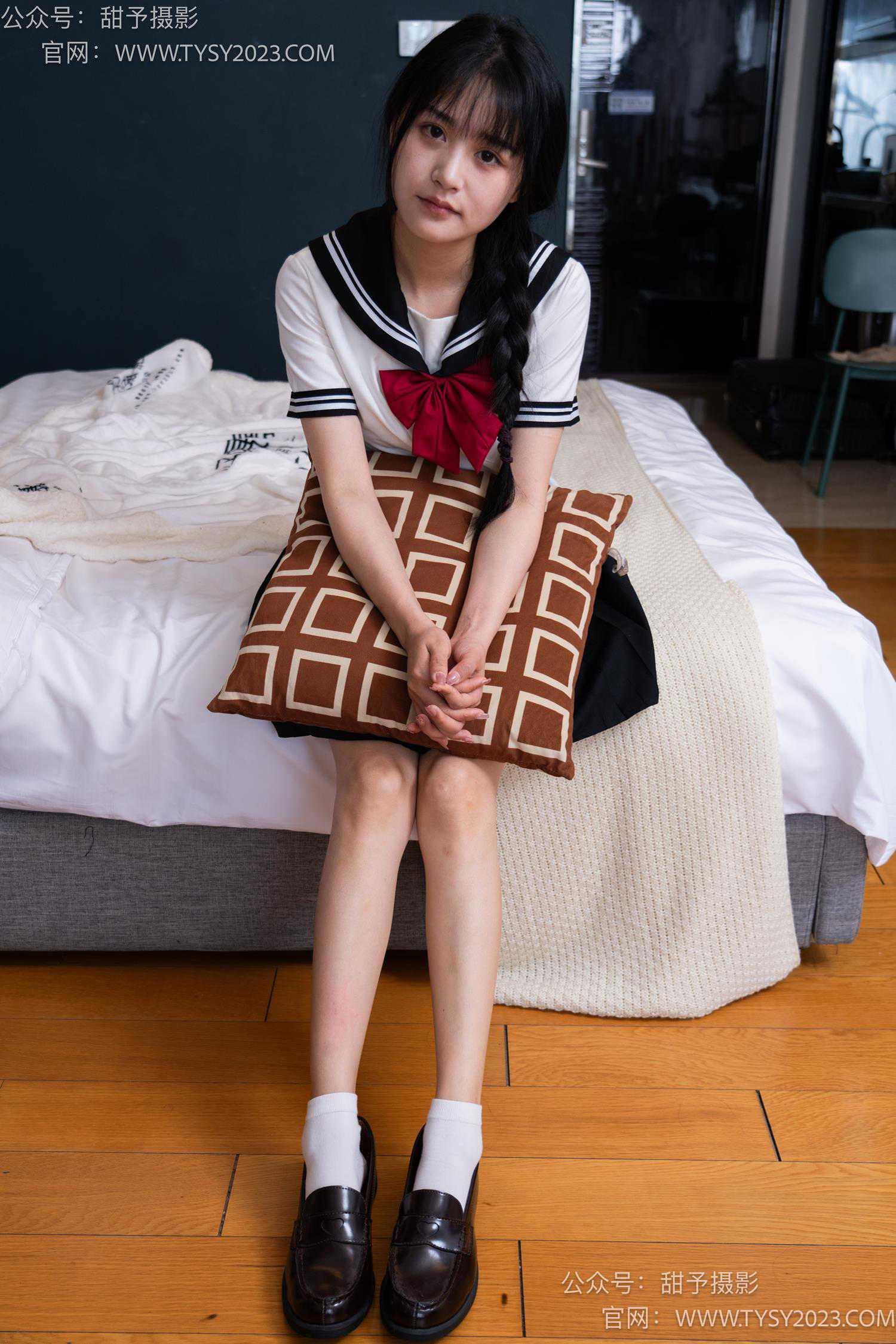 图片[79]-甜予摄影 NO.048 澜澜-皮鞋、凉鞋、白棉袜、黑棉袜、肉丝[143P] – 速更版-美库