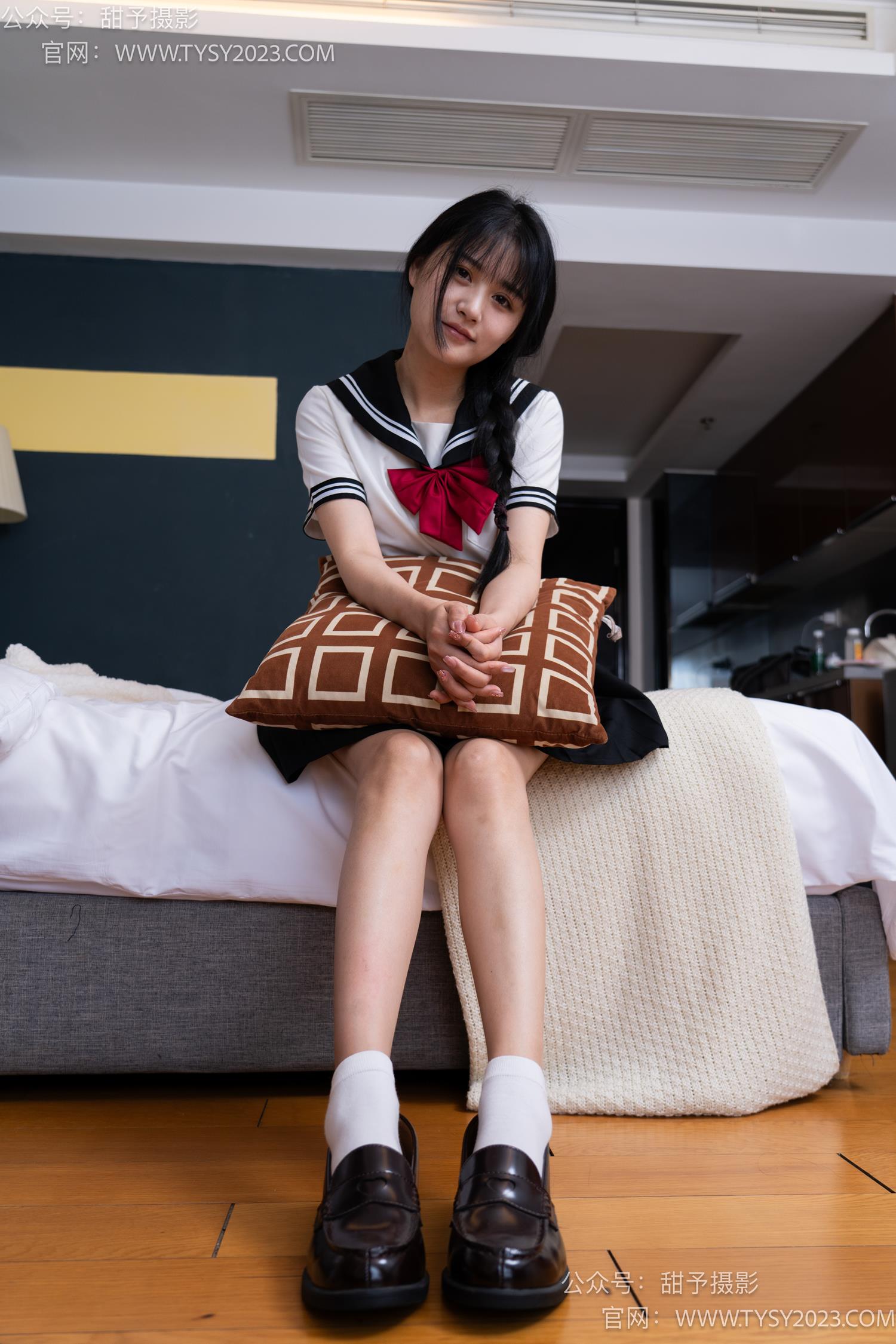 图片[82]-甜予摄影 NO.048 澜澜-皮鞋、凉鞋、白棉袜、黑棉袜、肉丝[143P] – 速更版-美库