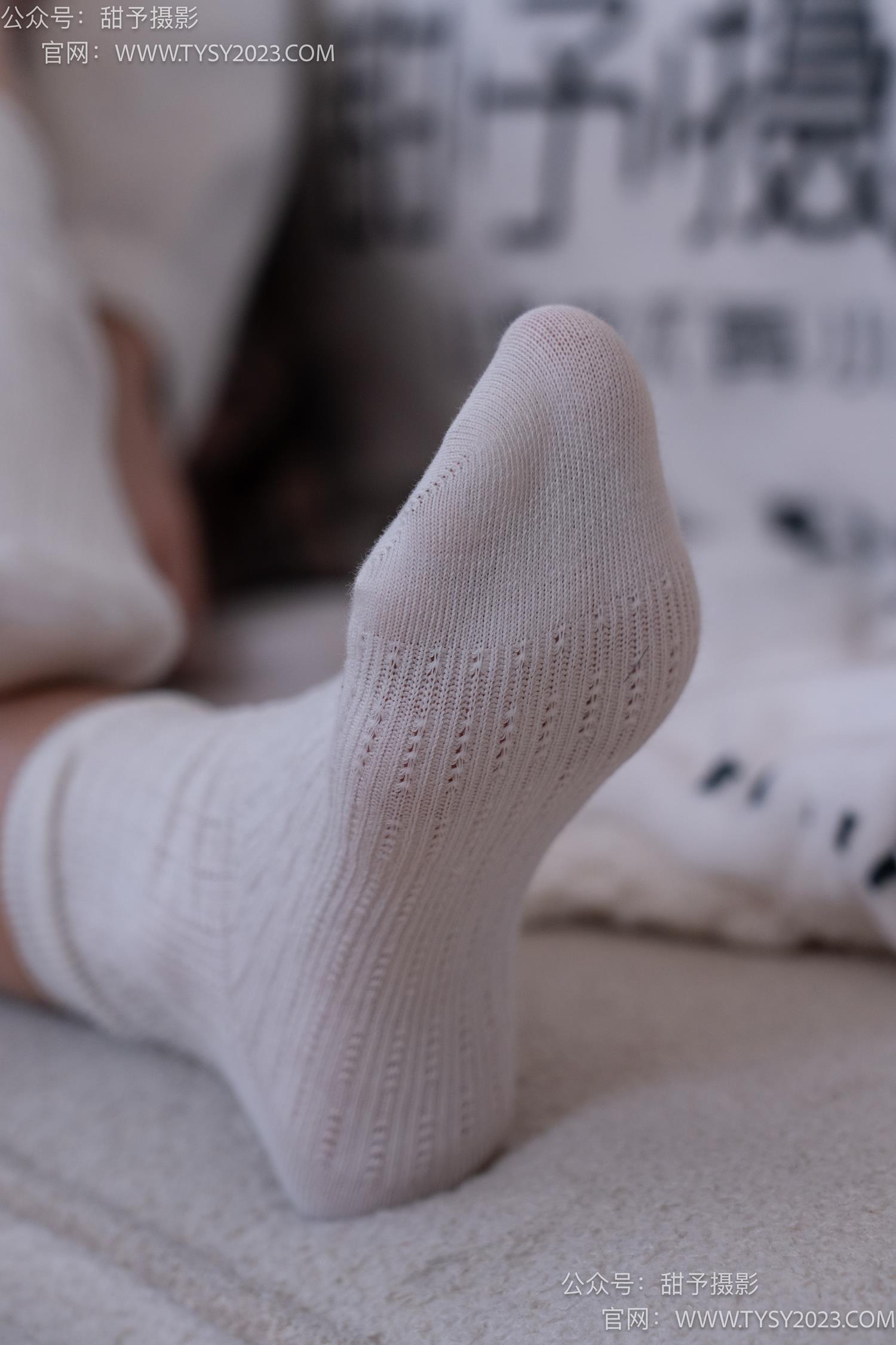 图片[67]-甜予摄影 NO.049 小粥-板鞋、白棉袜、裸足[135P] – 速更版-美库