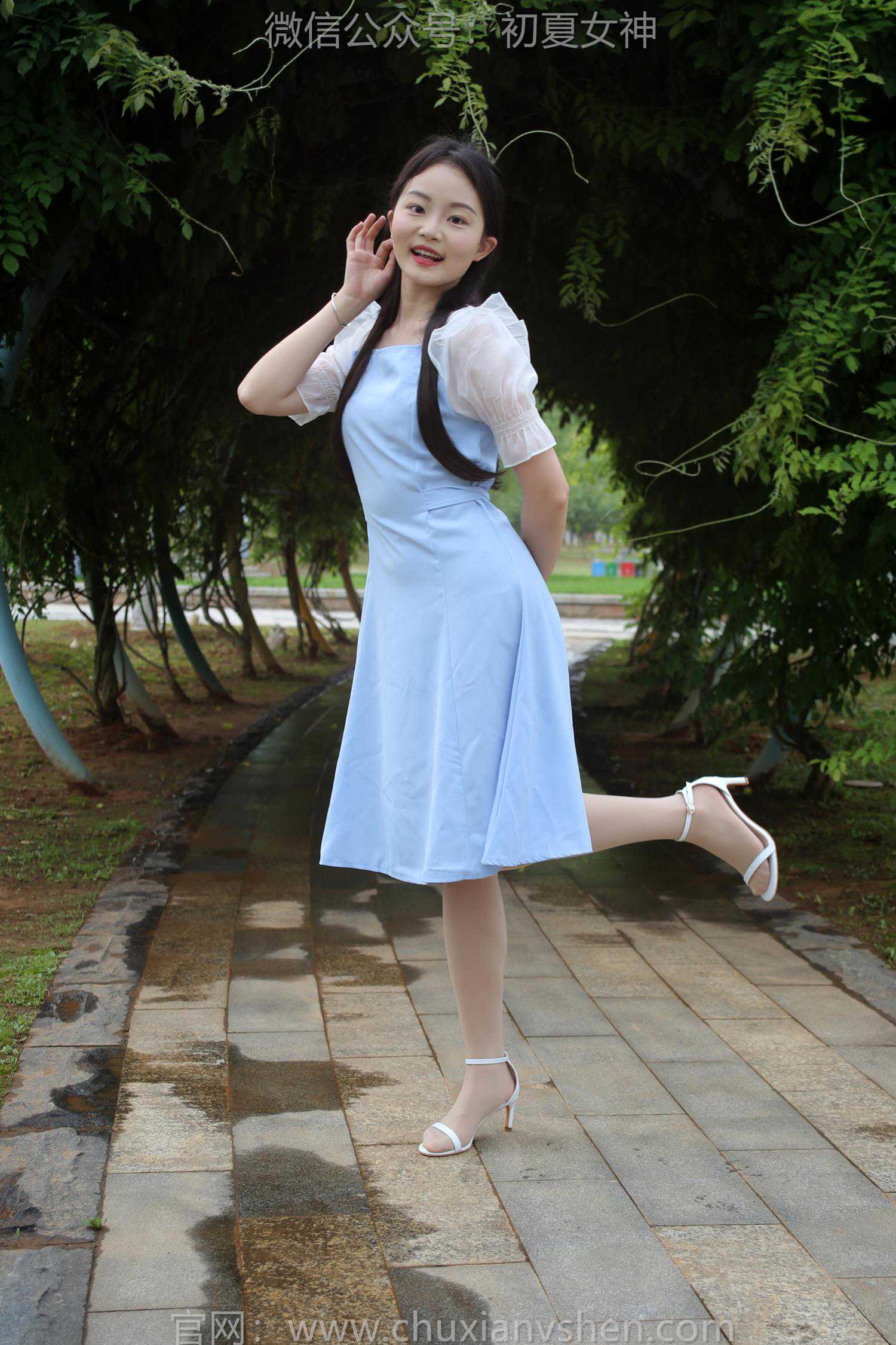 图片[15]-初夏女神 NO.189 双双 绿树成荫[140P] – 速更版-美库