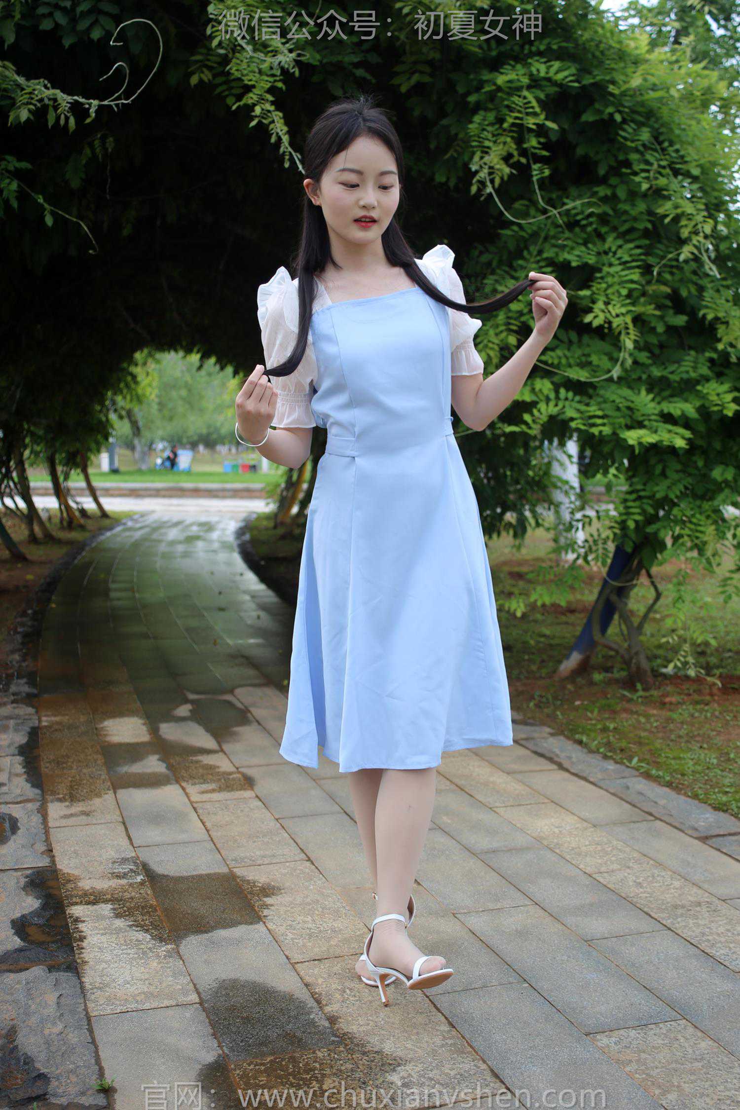 图片[21]-初夏女神 NO.189 双双 绿树成荫[140P] – 速更版-美库