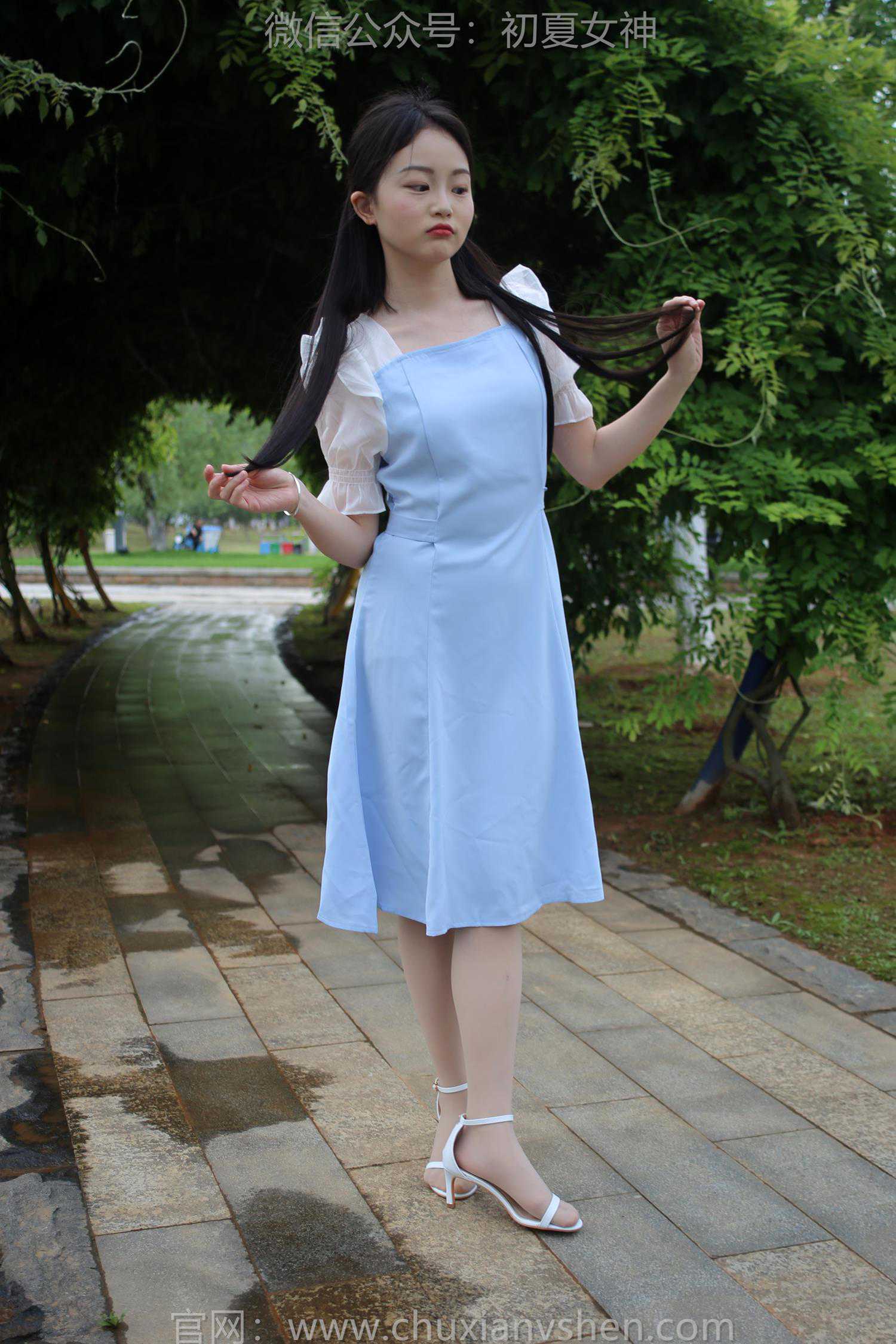 图片[23]-初夏女神 NO.189 双双 绿树成荫[140P] – 速更版-美库