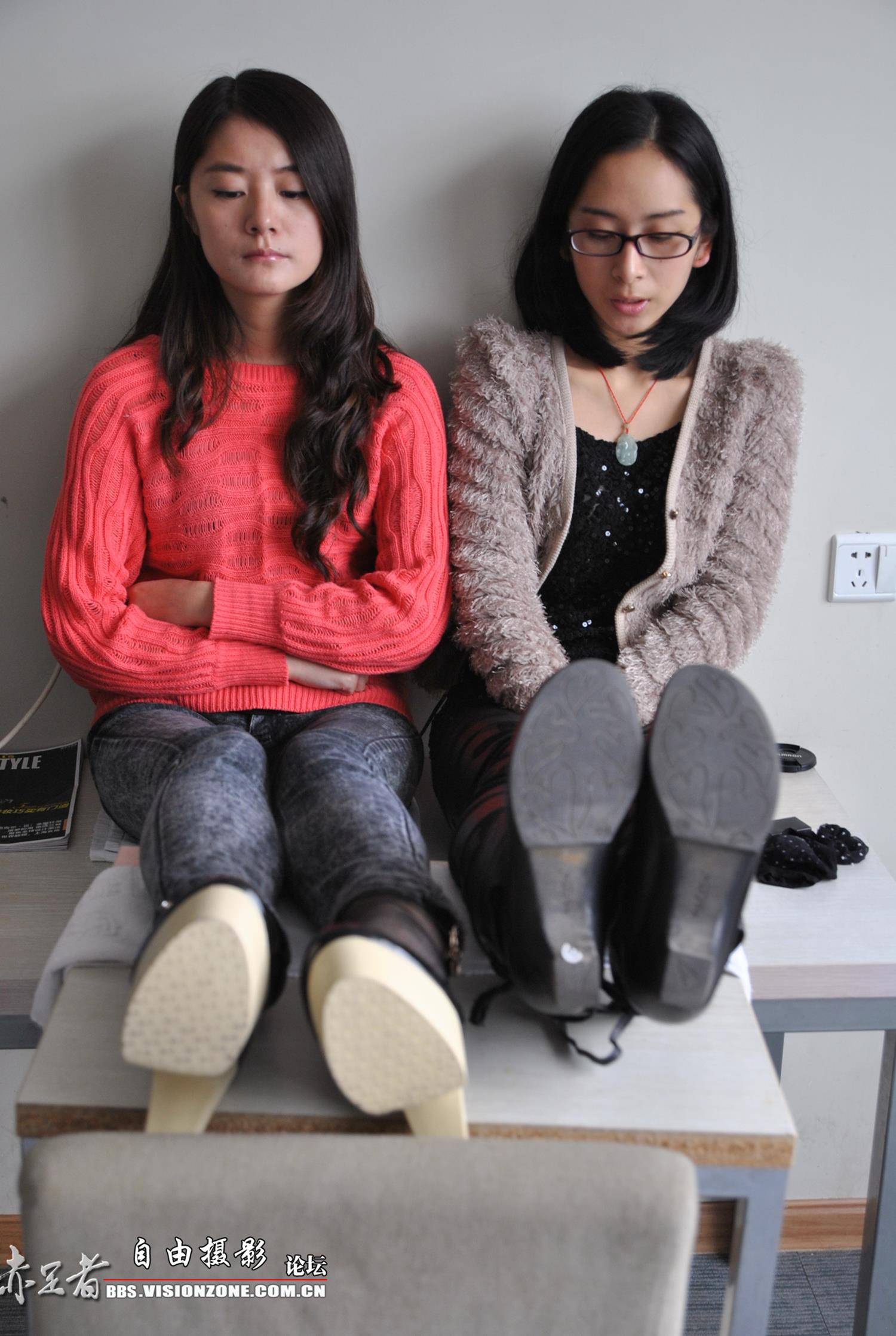 图片[14]-自由摄影 No.285 双人水晶嘿丝争奇斗艳 [73P] – 速更版-美库