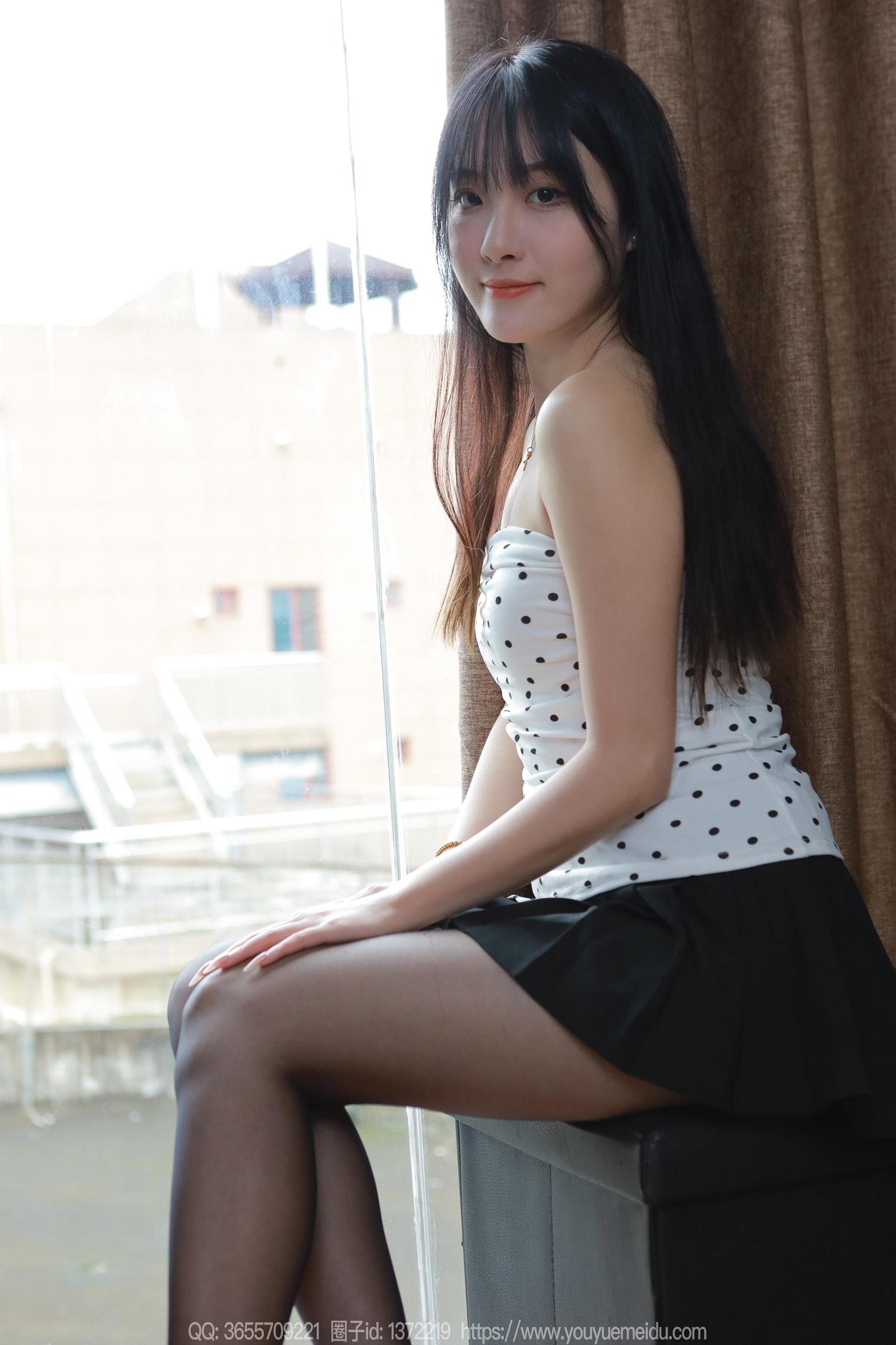 图片[34]-[IESS异思趣向] 2024.07.16 丝享家1795：婉萍《波点短裙》[87P] – 速更版-美库