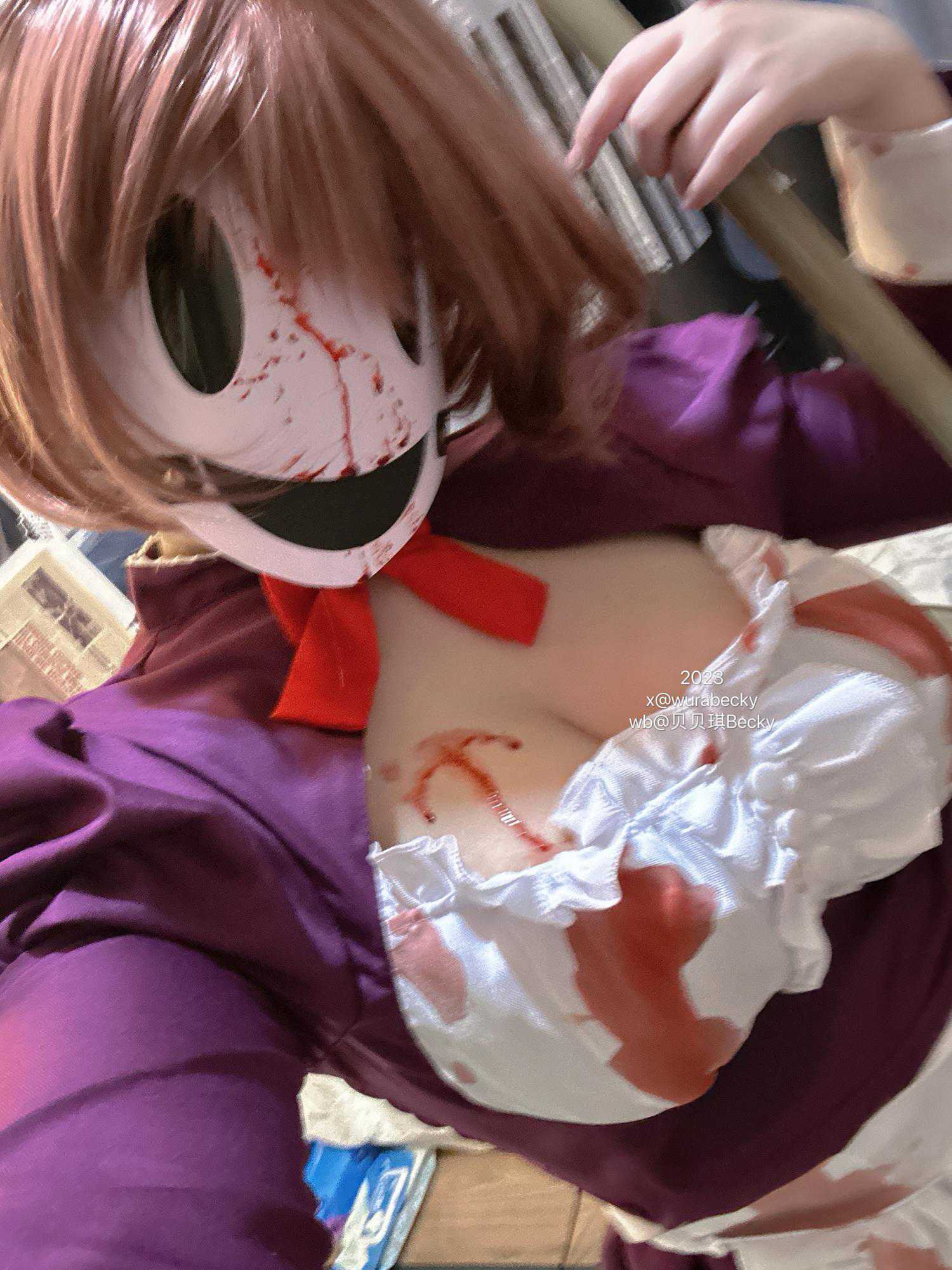 图片[11]-贝贝琪Becky  – 面具女仆[14P] – 速更版-美库