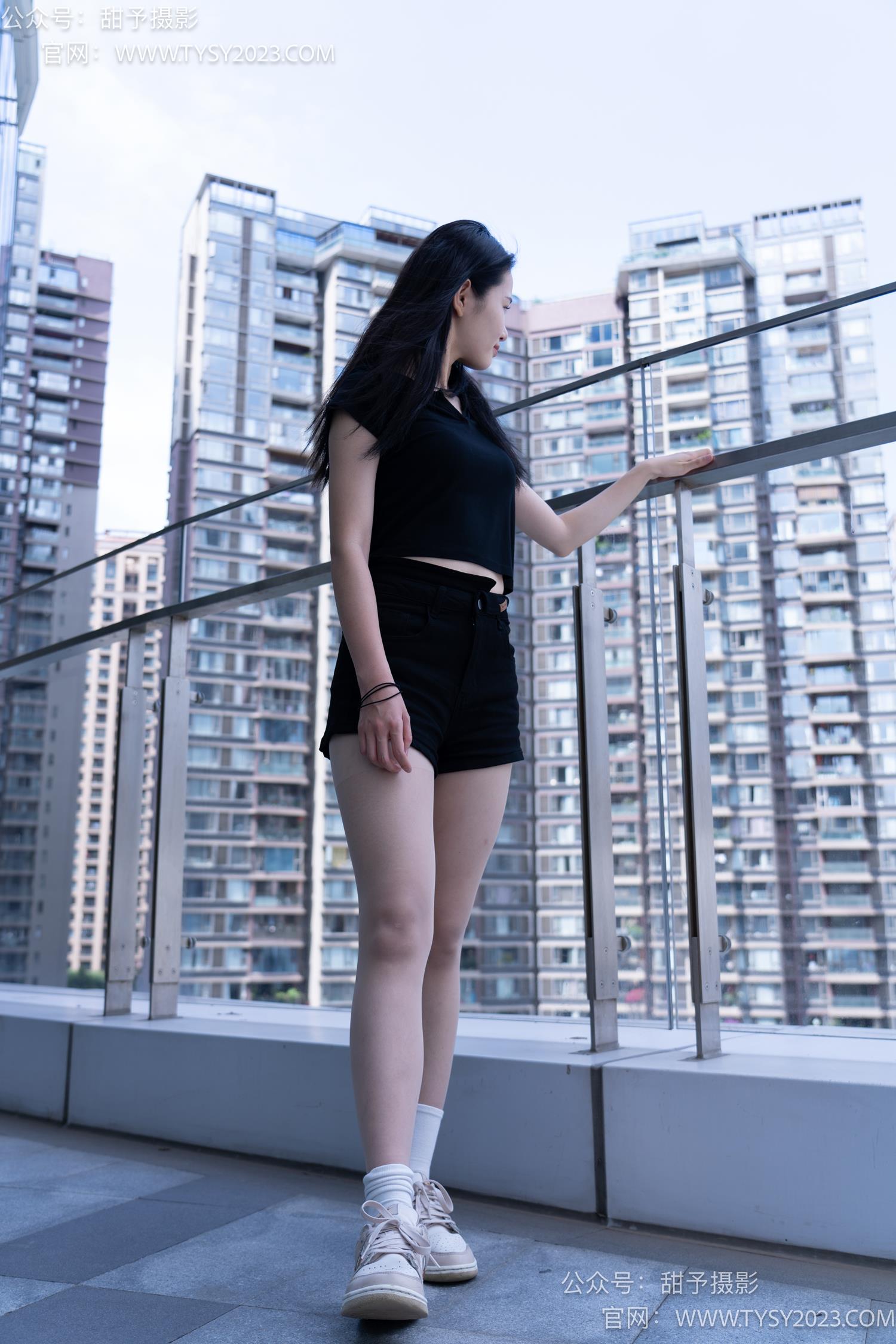 图片[12]-甜予摄影 NO.052 思思-板鞋、白棉袜、肉丝[128P] – 速更版-美库