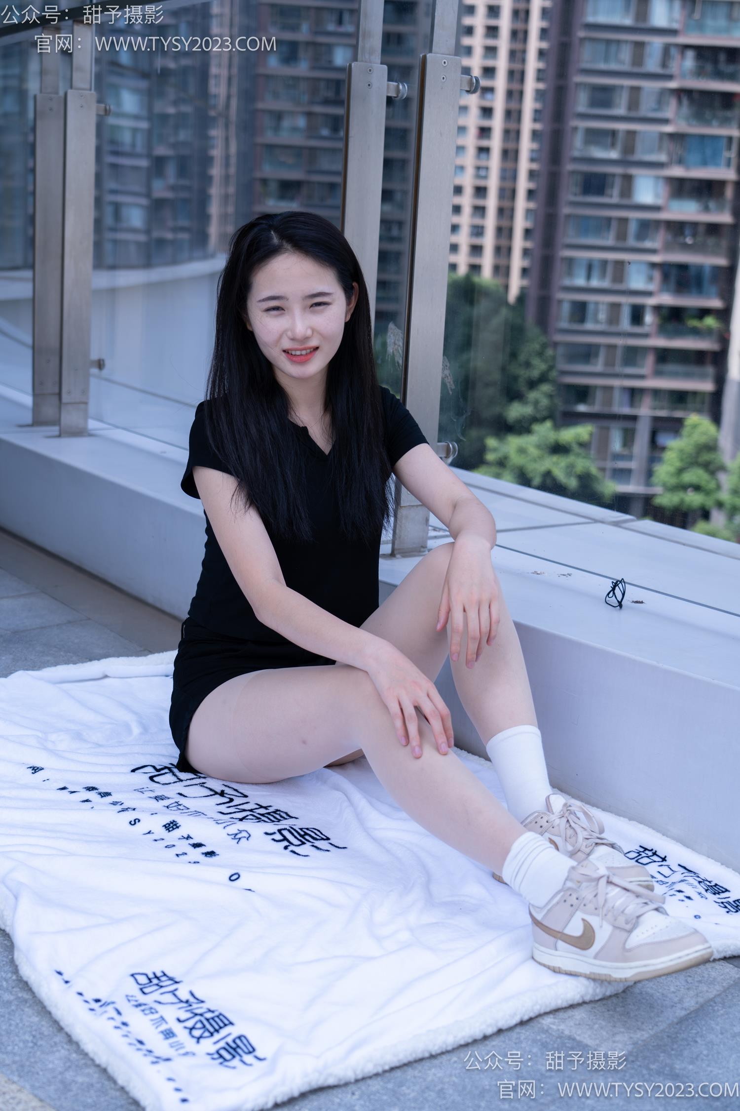 图片[16]-甜予摄影 NO.052 思思-板鞋、白棉袜、肉丝[128P] – 速更版-美库