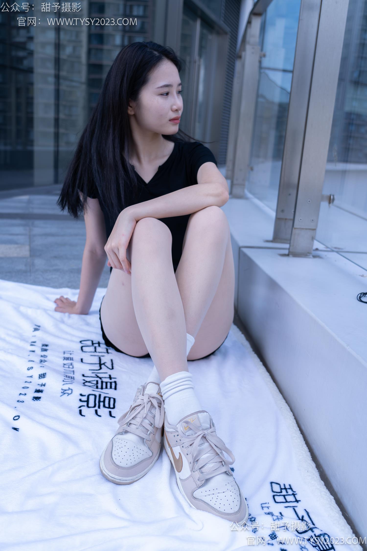 图片[27]-甜予摄影 NO.052 思思-板鞋、白棉袜、肉丝[128P] – 速更版-美库