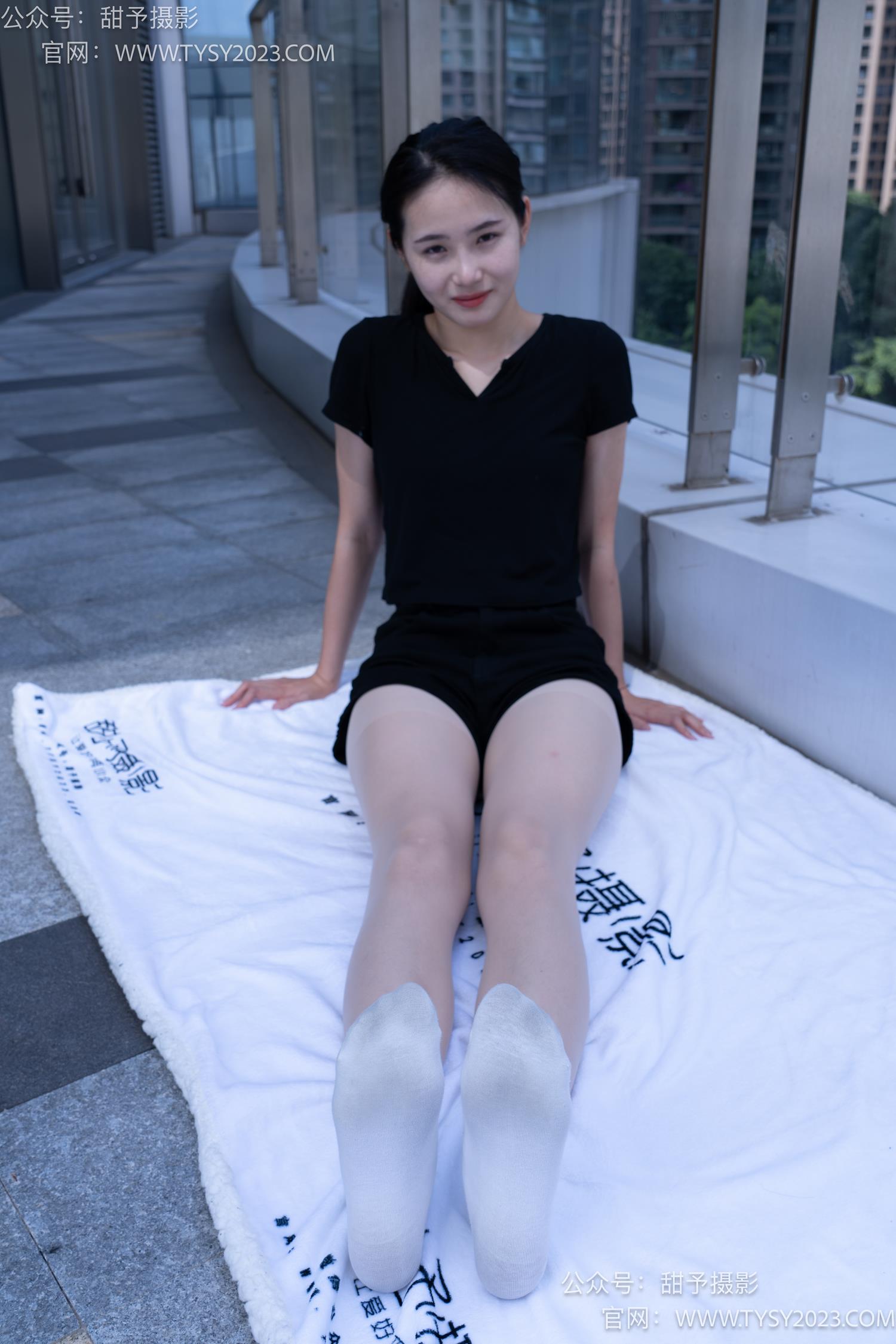 图片[47]-甜予摄影 NO.052 思思-板鞋、白棉袜、肉丝[128P] – 速更版-美库