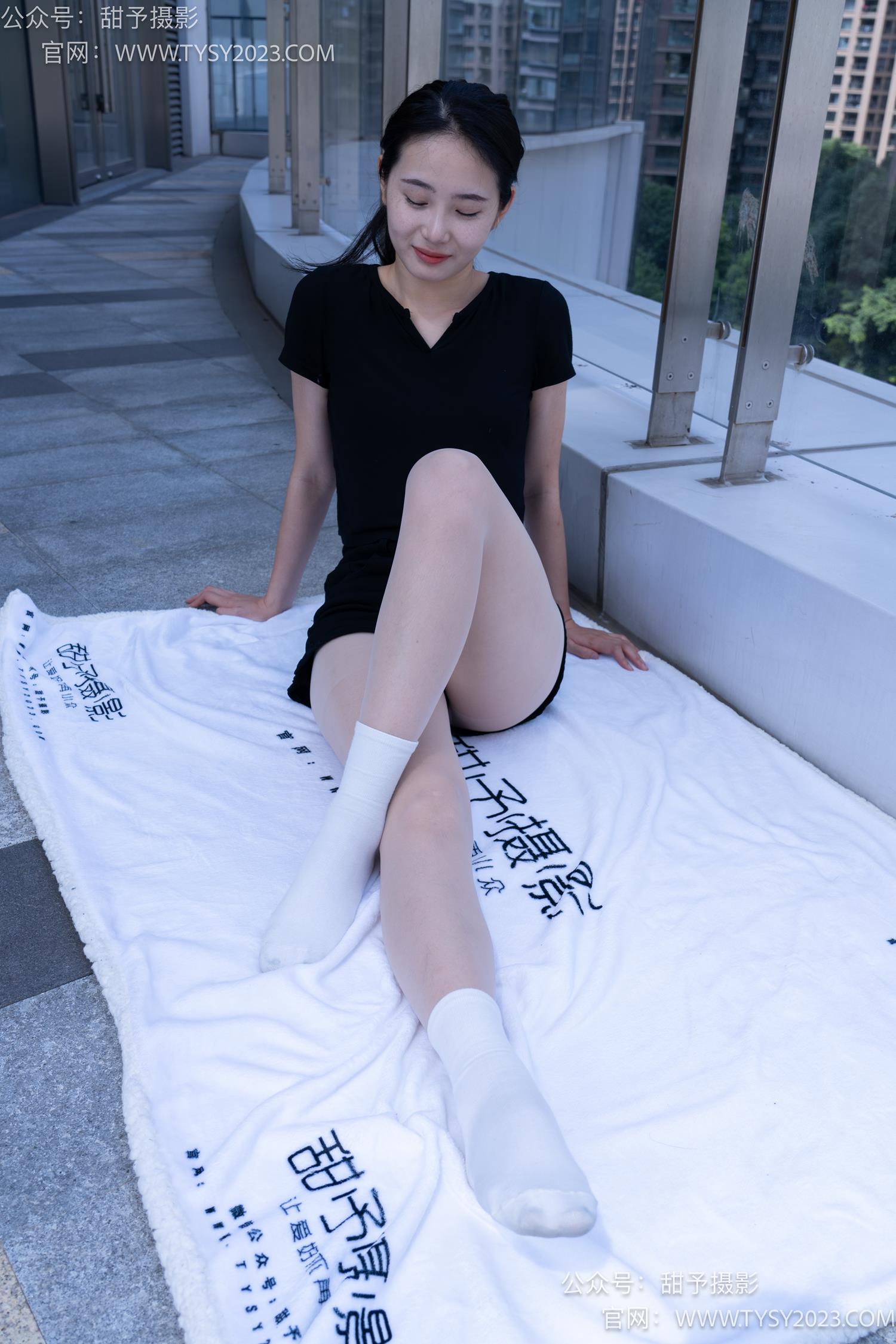 图片[56]-甜予摄影 NO.052 思思-板鞋、白棉袜、肉丝[128P] – 速更版-美库