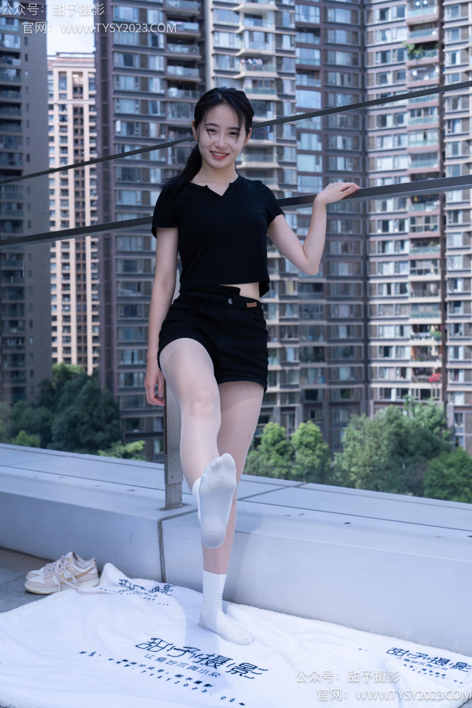 图片[64]-甜予摄影 NO.052 思思-板鞋、白棉袜、肉丝[128P] – 速更版-美库