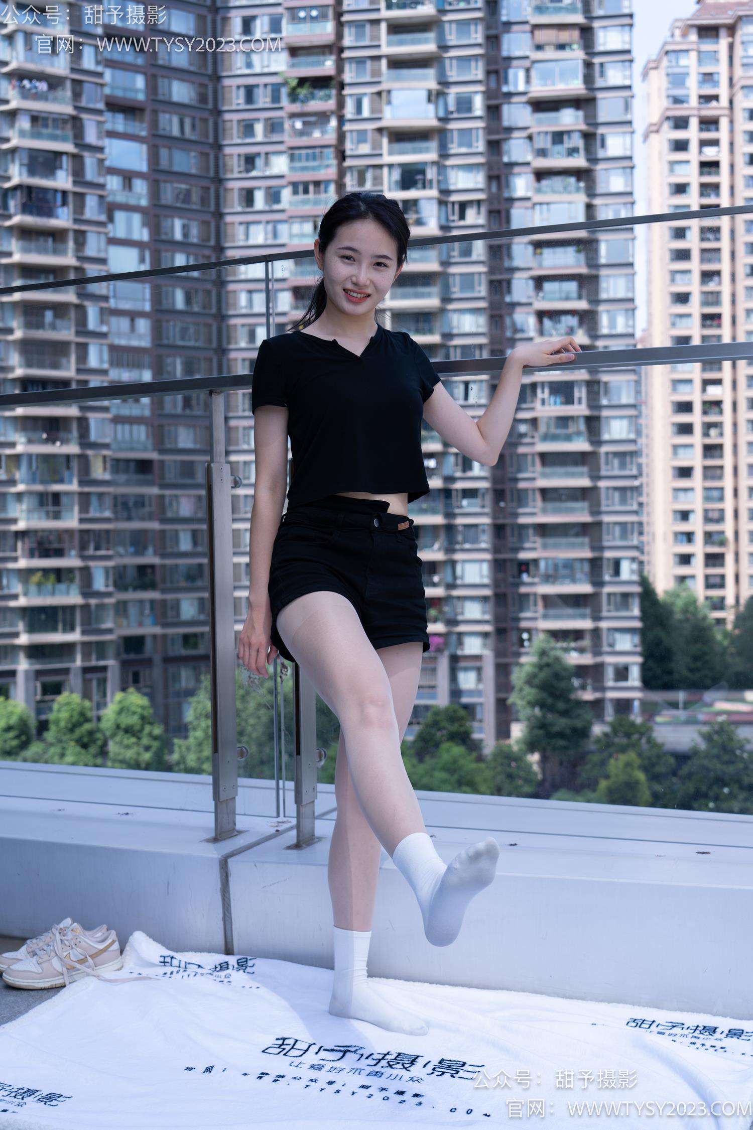 图片[66]-甜予摄影 NO.052 思思-板鞋、白棉袜、肉丝[128P] – 速更版-美库