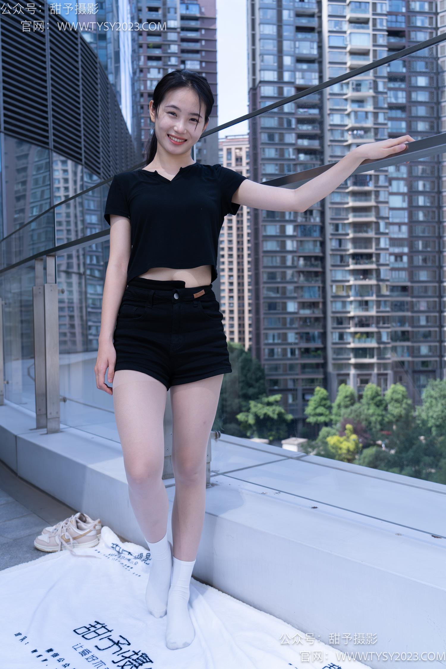 图片[78]-甜予摄影 NO.052 思思-板鞋、白棉袜、肉丝[128P] – 速更版-美库