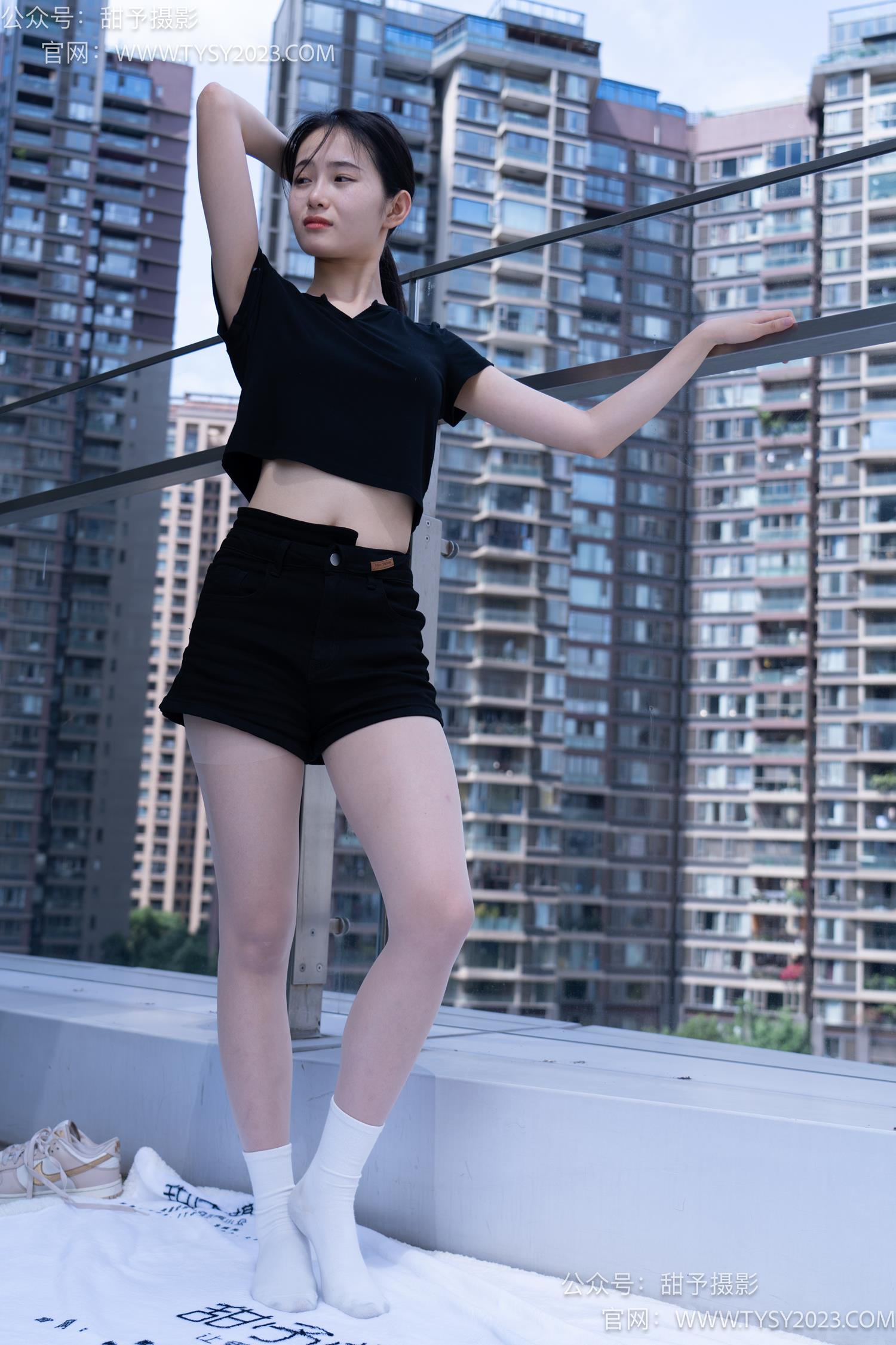 图片[87]-甜予摄影 NO.052 思思-板鞋、白棉袜、肉丝[128P] – 速更版-美库