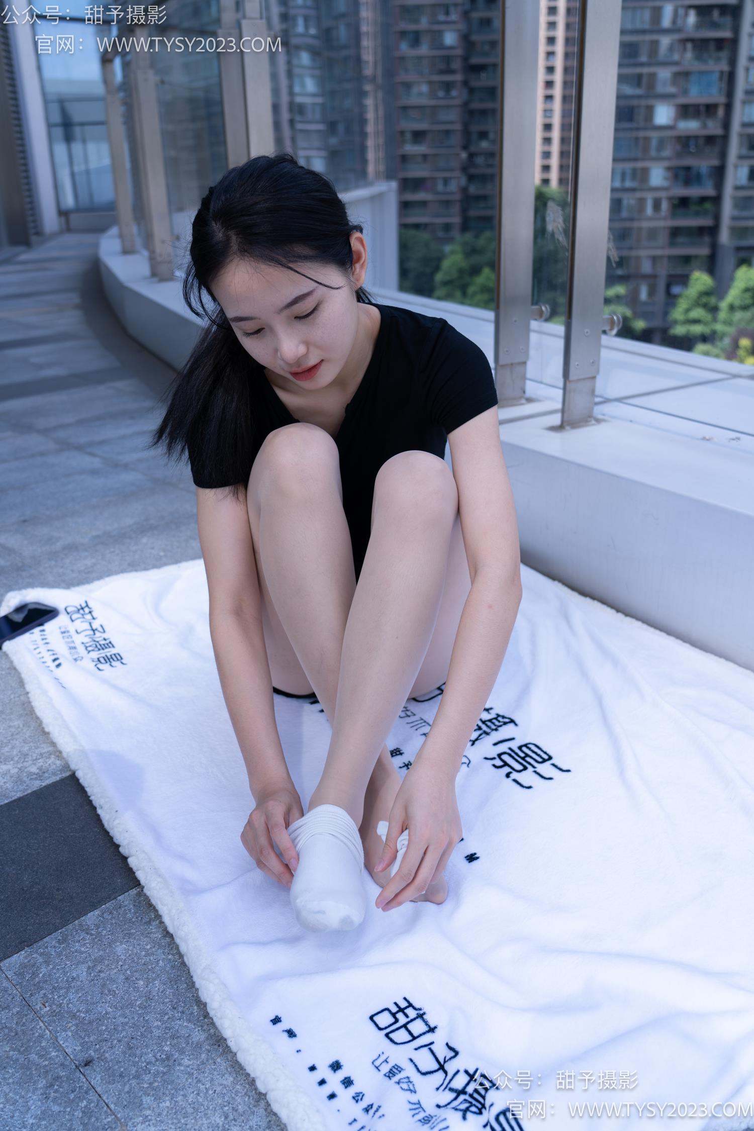 图片[94]-甜予摄影 NO.052 思思-板鞋、白棉袜、肉丝[128P] – 速更版-美库