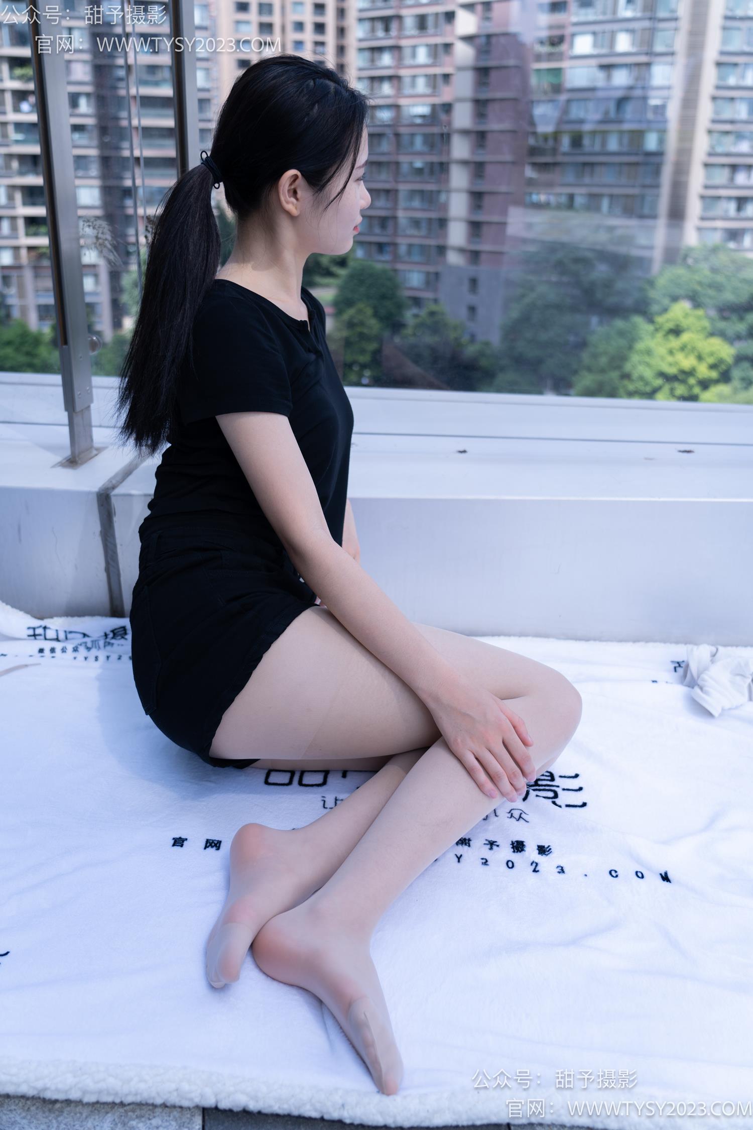 图片[128]-甜予摄影 NO.052 思思-板鞋、白棉袜、肉丝[128P] – 速更版-美库