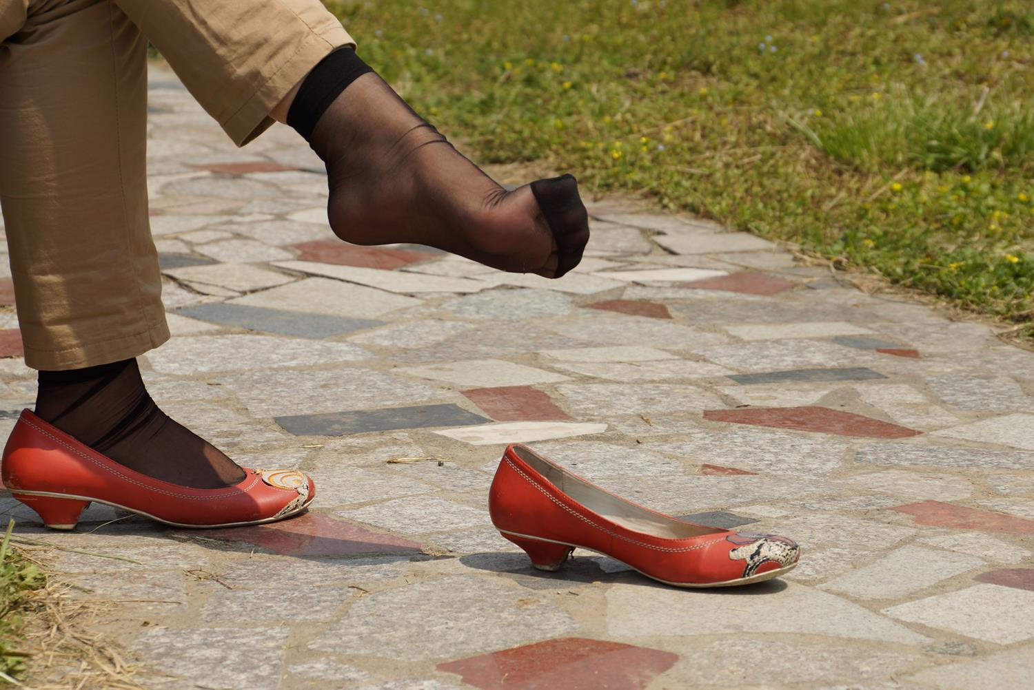 图片[14]-自由摄影 No.294 时尚MM经典嘿丝挑鞋 [44P] – 速更版-美库