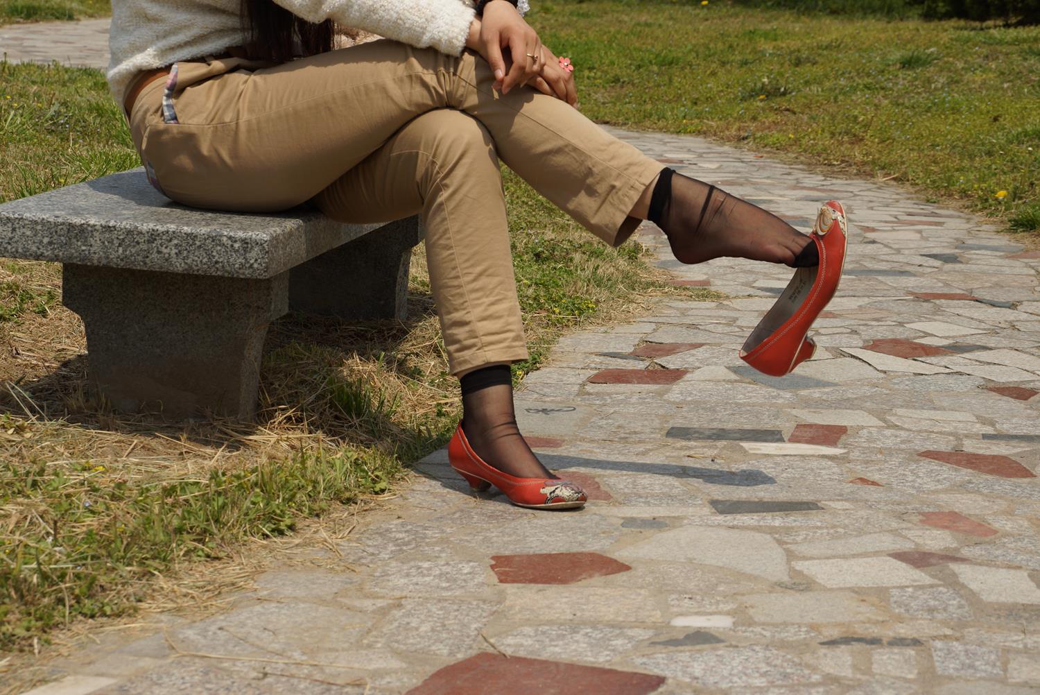 图片[21]-自由摄影 No.294 时尚MM经典嘿丝挑鞋 [44P] – 速更版-美库