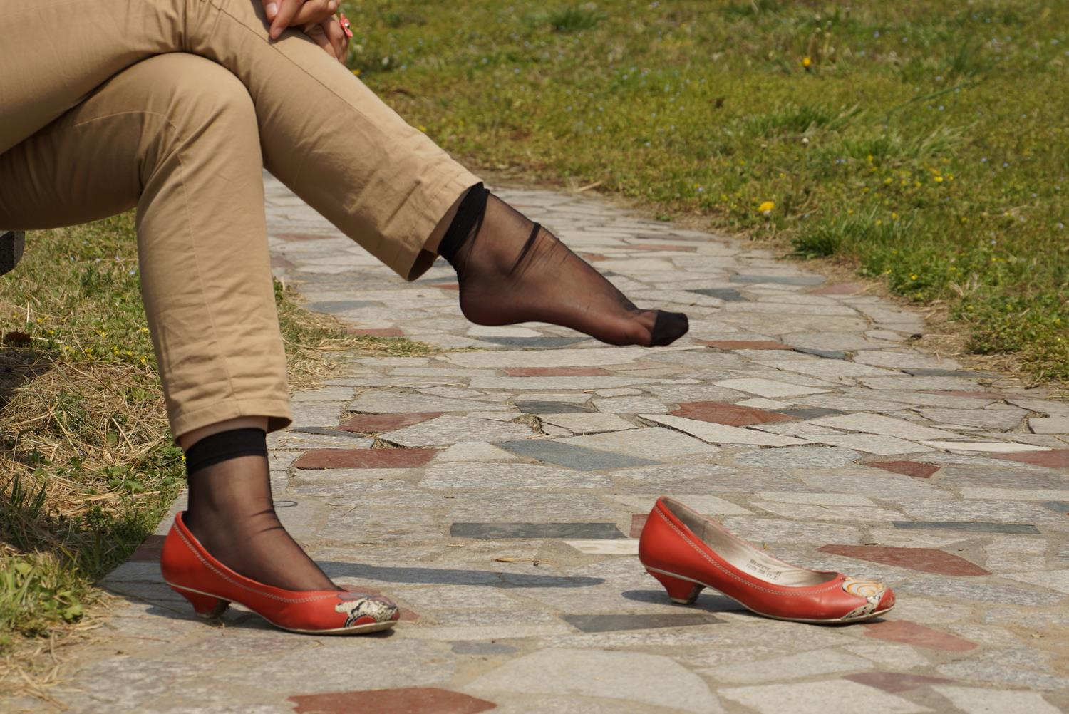 图片[27]-自由摄影 No.294 时尚MM经典嘿丝挑鞋 [44P] – 速更版-美库