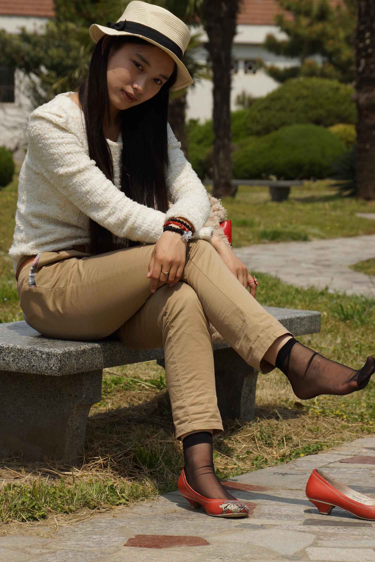 图片[41]-自由摄影 No.294 时尚MM经典嘿丝挑鞋 [44P] – 速更版-美库