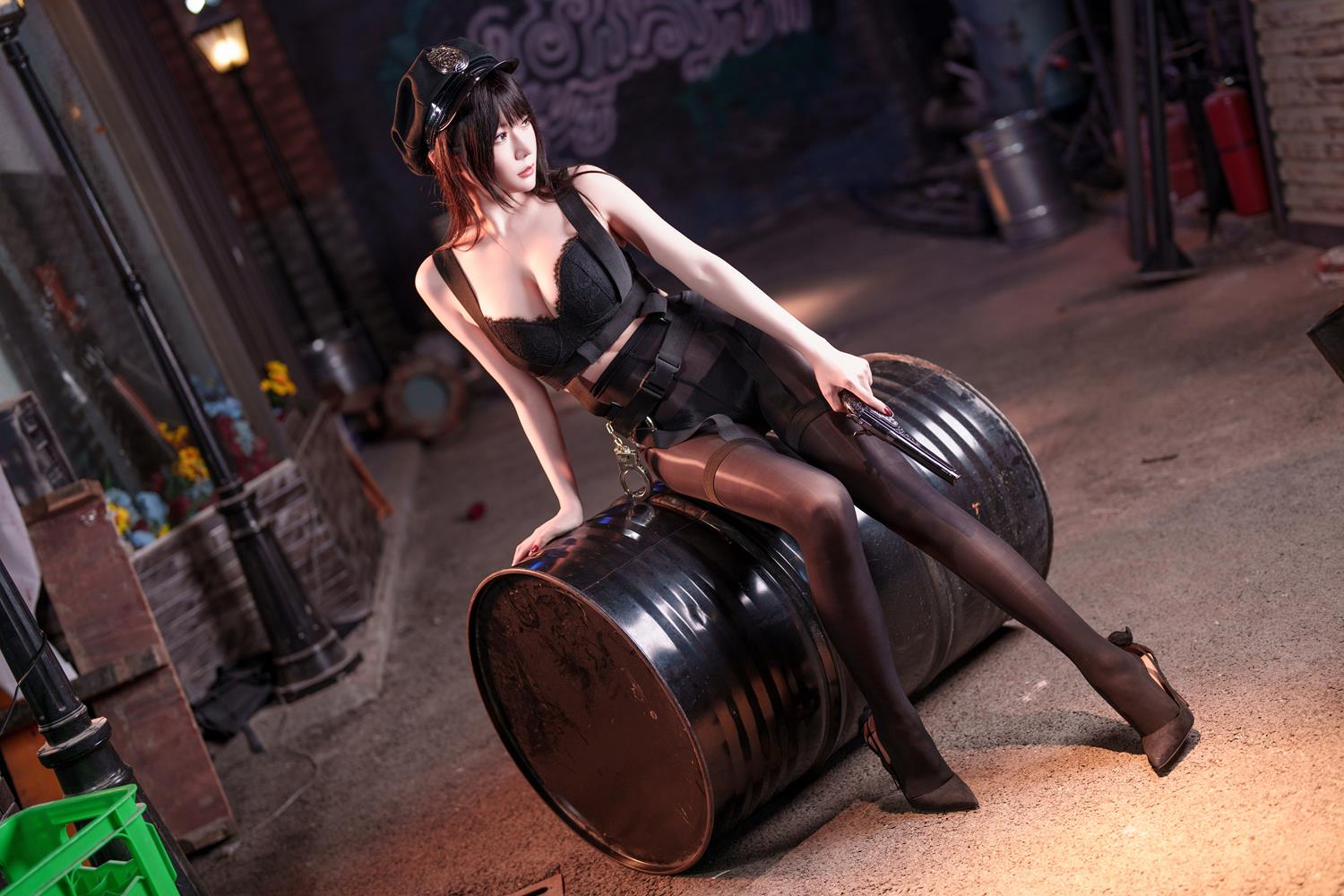 图片[26]-香草喵露露 – 十一月舰长 女警[37P] – 速更版-美库