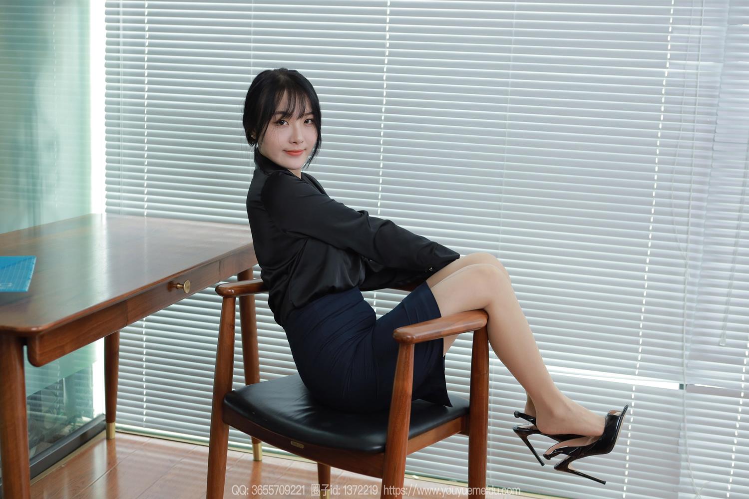 图片[14]-[IESS异思趣向] 2024.07.19 丝享家1798：婉萍《黑色衬衣》[88P] – 速更版-美库