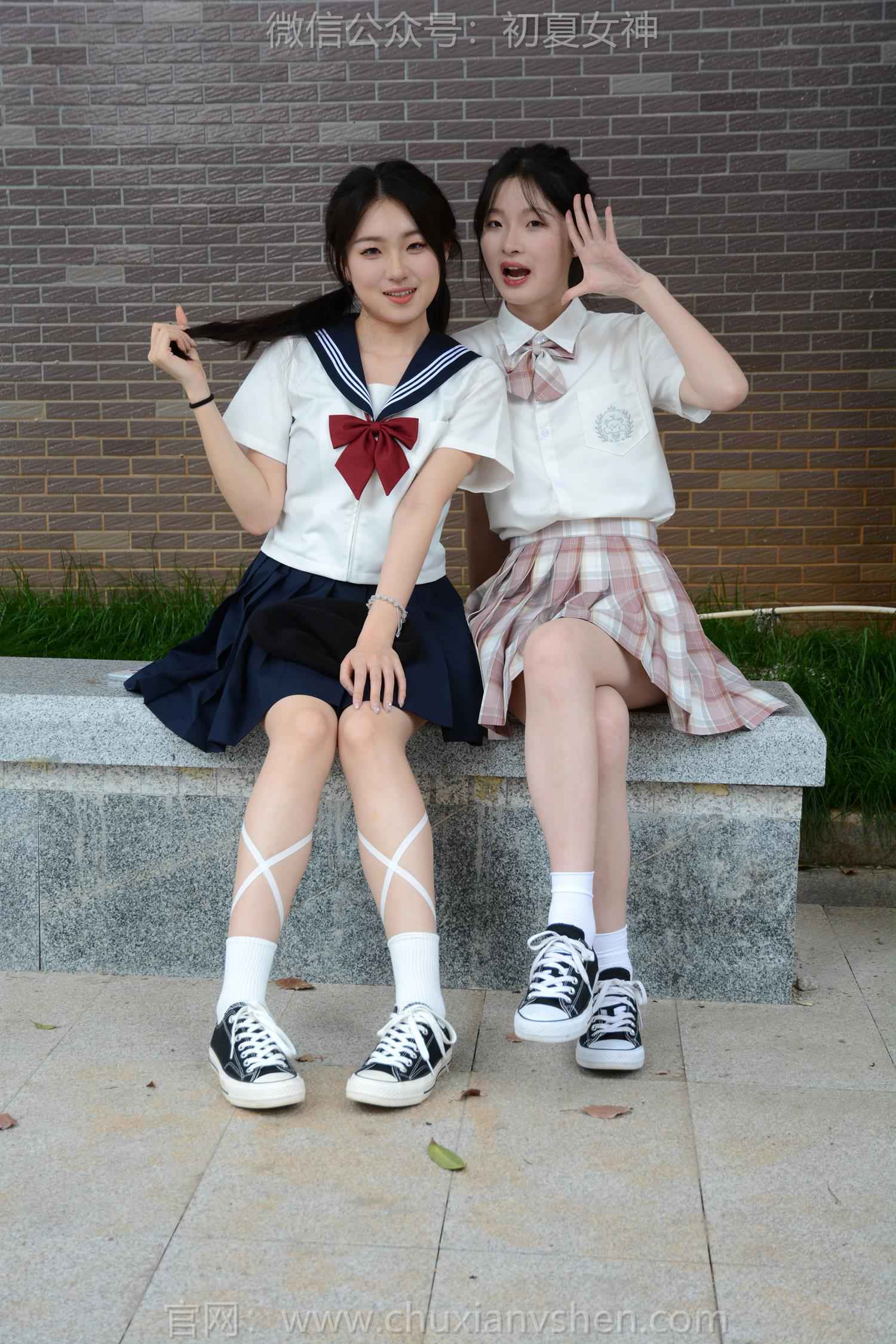 图片[65]-初夏女神 NO.193 环环、安妮 姐妹情[160P] – 速更版-美库