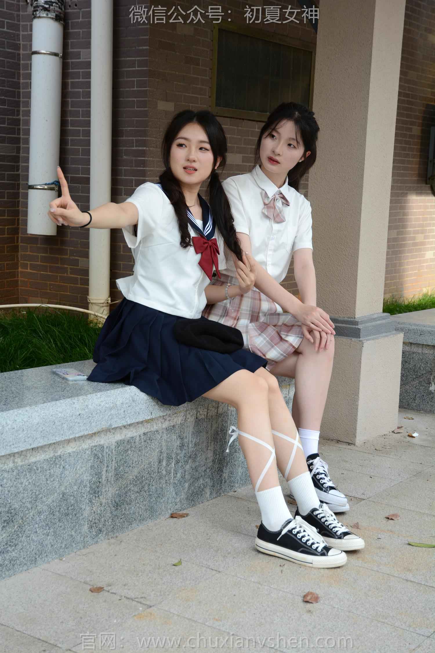 图片[73]-初夏女神 NO.193 环环、安妮 姐妹情[160P] – 速更版-美库