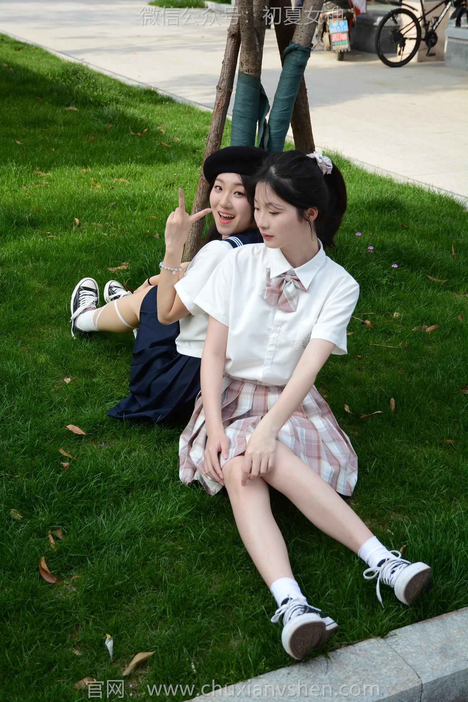 图片[100]-初夏女神 NO.193 环环、安妮 姐妹情[160P] – 速更版-美库