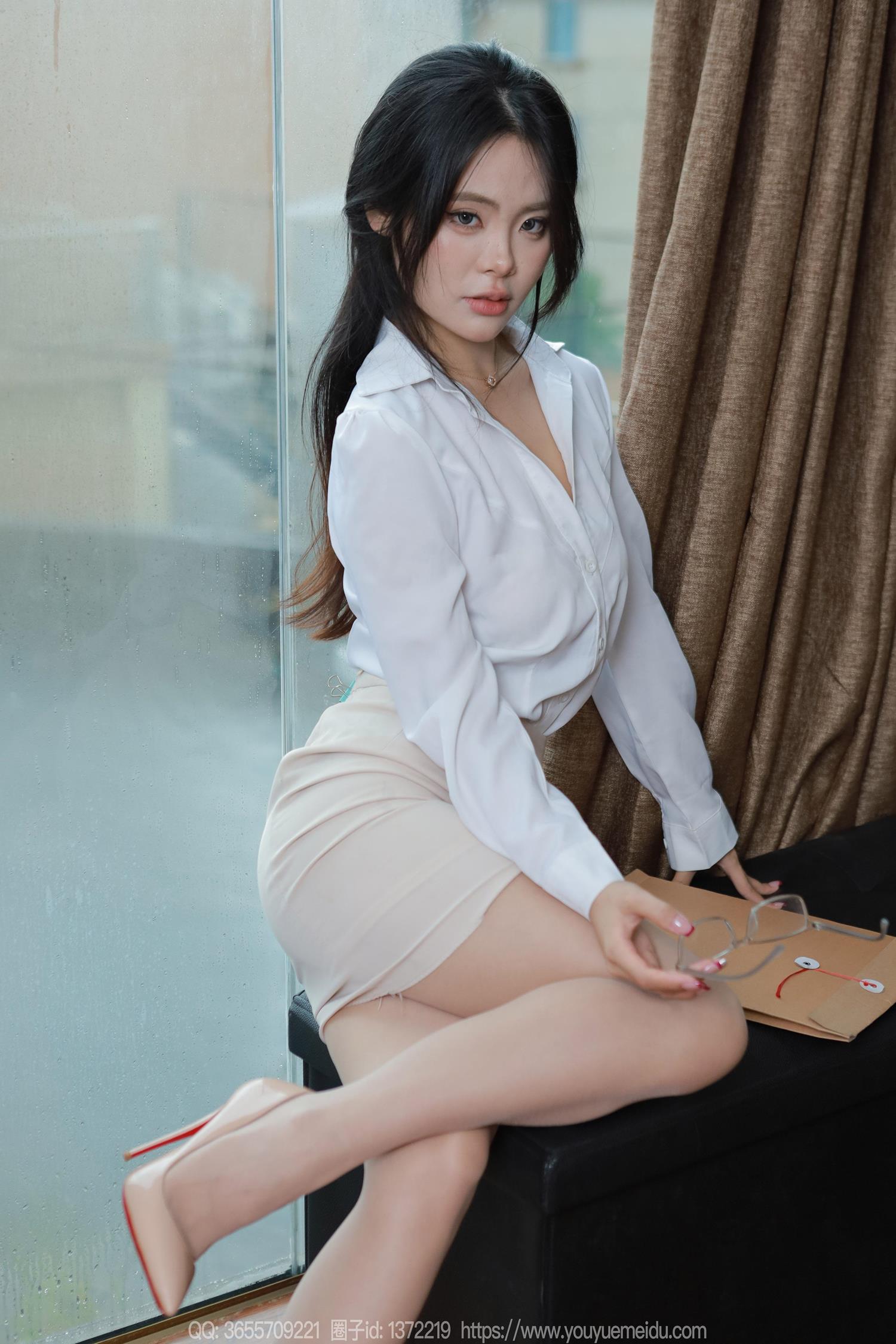 图片[29]-[IESS异思趣向] 2024.07.21 丝享家1799：兔兔《白衣职业（上）》[85P] – 速更版-美库