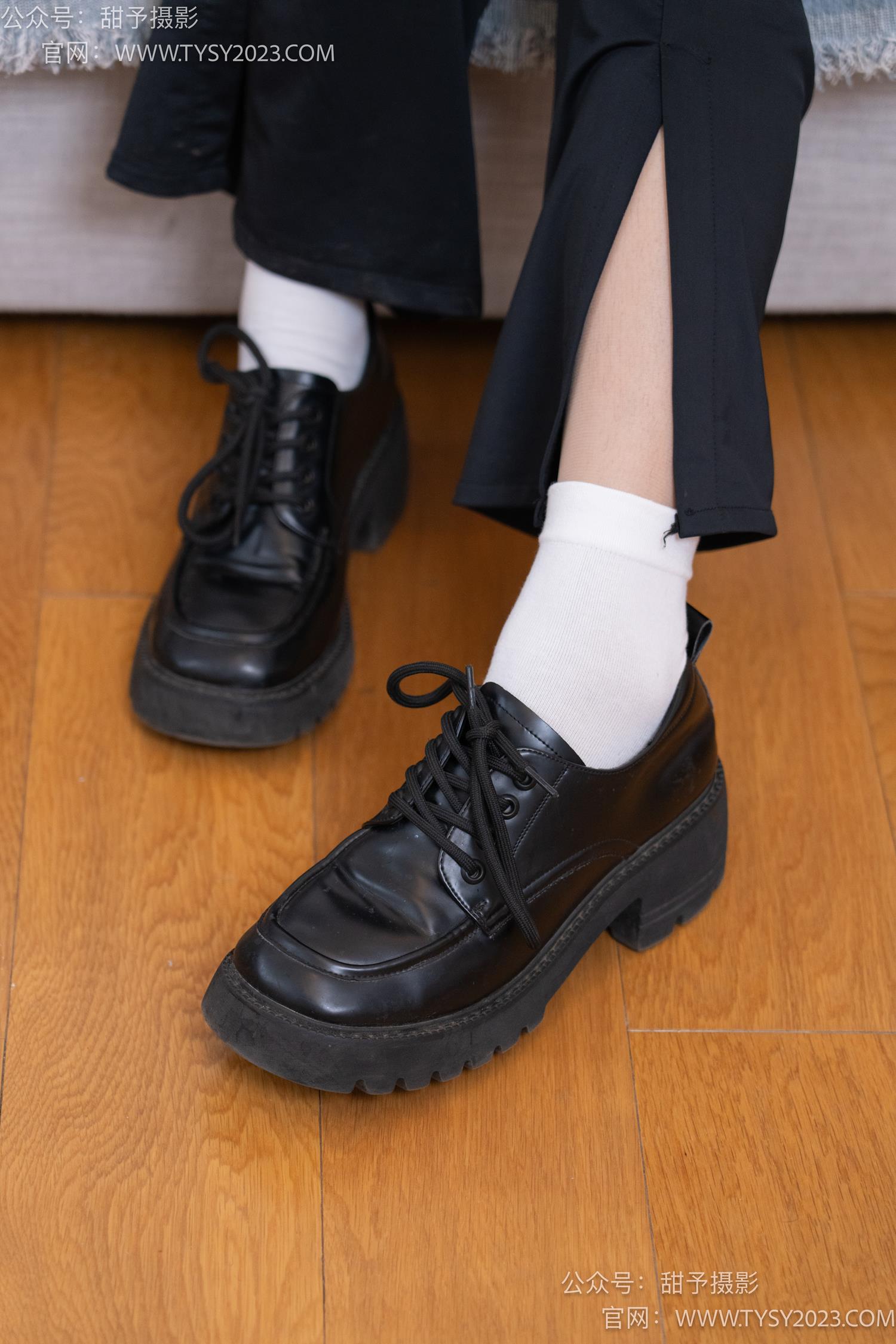 图片[109]-甜予摄影 NO.054 雪梨-皮鞋、白棉袜、肉丝[130P] – 速更版-美库