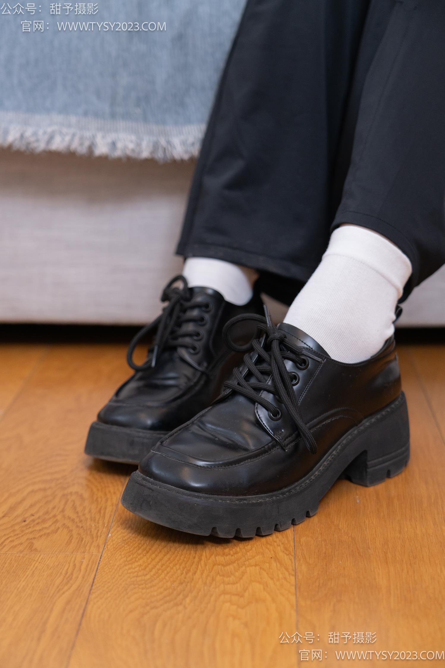 图片[115]-甜予摄影 NO.054 雪梨-皮鞋、白棉袜、肉丝[130P] – 速更版-美库