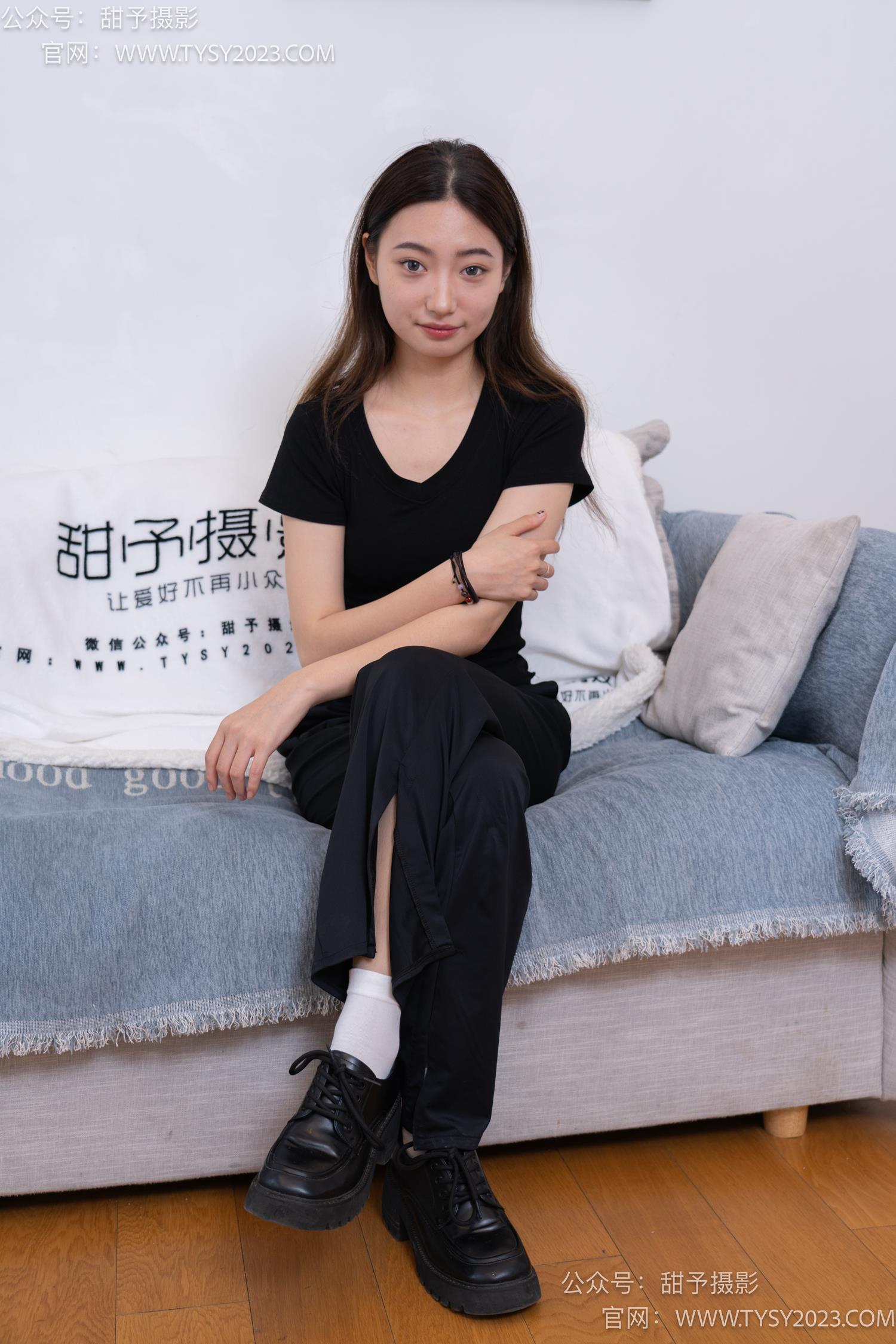 图片[117]-甜予摄影 NO.054 雪梨-皮鞋、白棉袜、肉丝[130P] – 速更版-美库