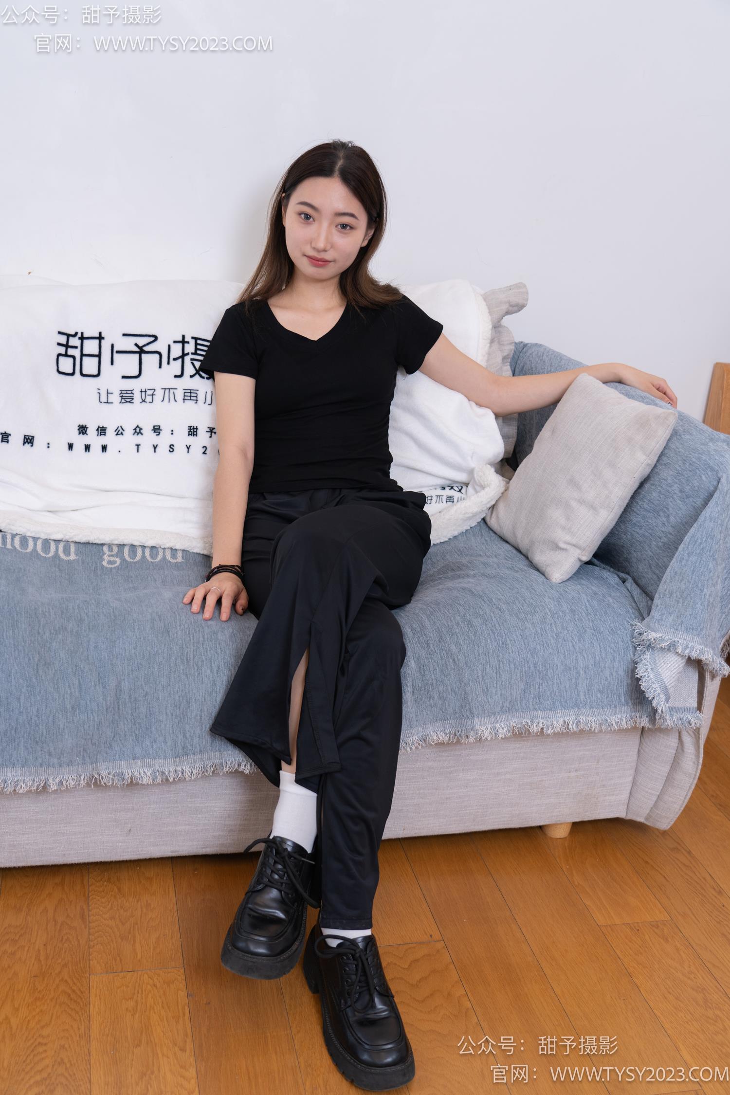 图片[118]-甜予摄影 NO.054 雪梨-皮鞋、白棉袜、肉丝[130P] – 速更版-美库