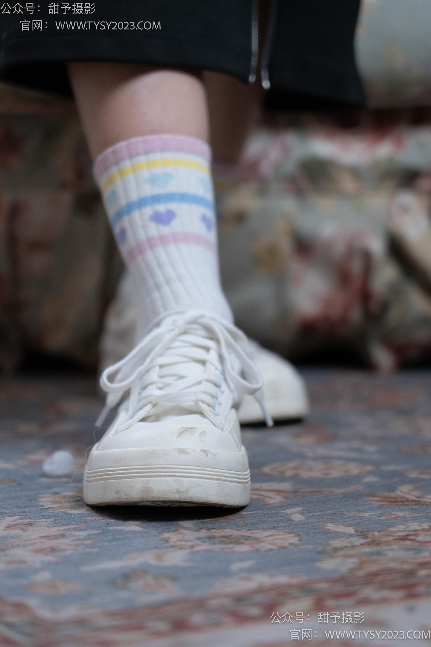 图片[23]-甜予摄影 NO.055 筱筱-板鞋、白棉袜、裸足[116P] – 速更版-美库