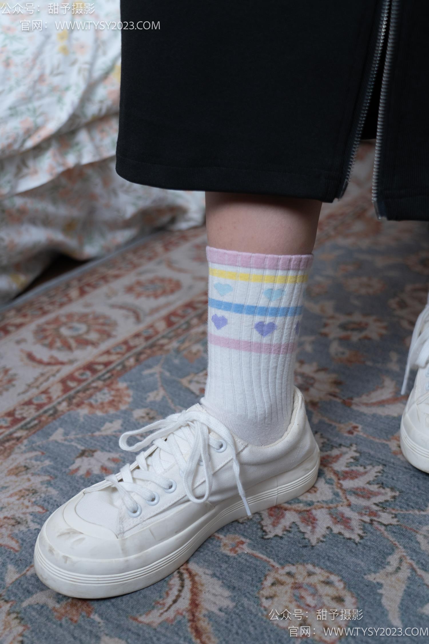 图片[25]-甜予摄影 NO.055 筱筱-板鞋、白棉袜、裸足[116P] – 速更版-美库