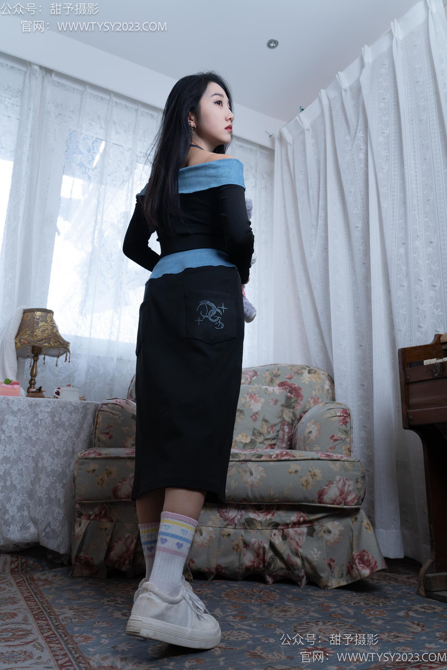 图片[27]-甜予摄影 NO.055 筱筱-板鞋、白棉袜、裸足[116P] – 速更版-美库