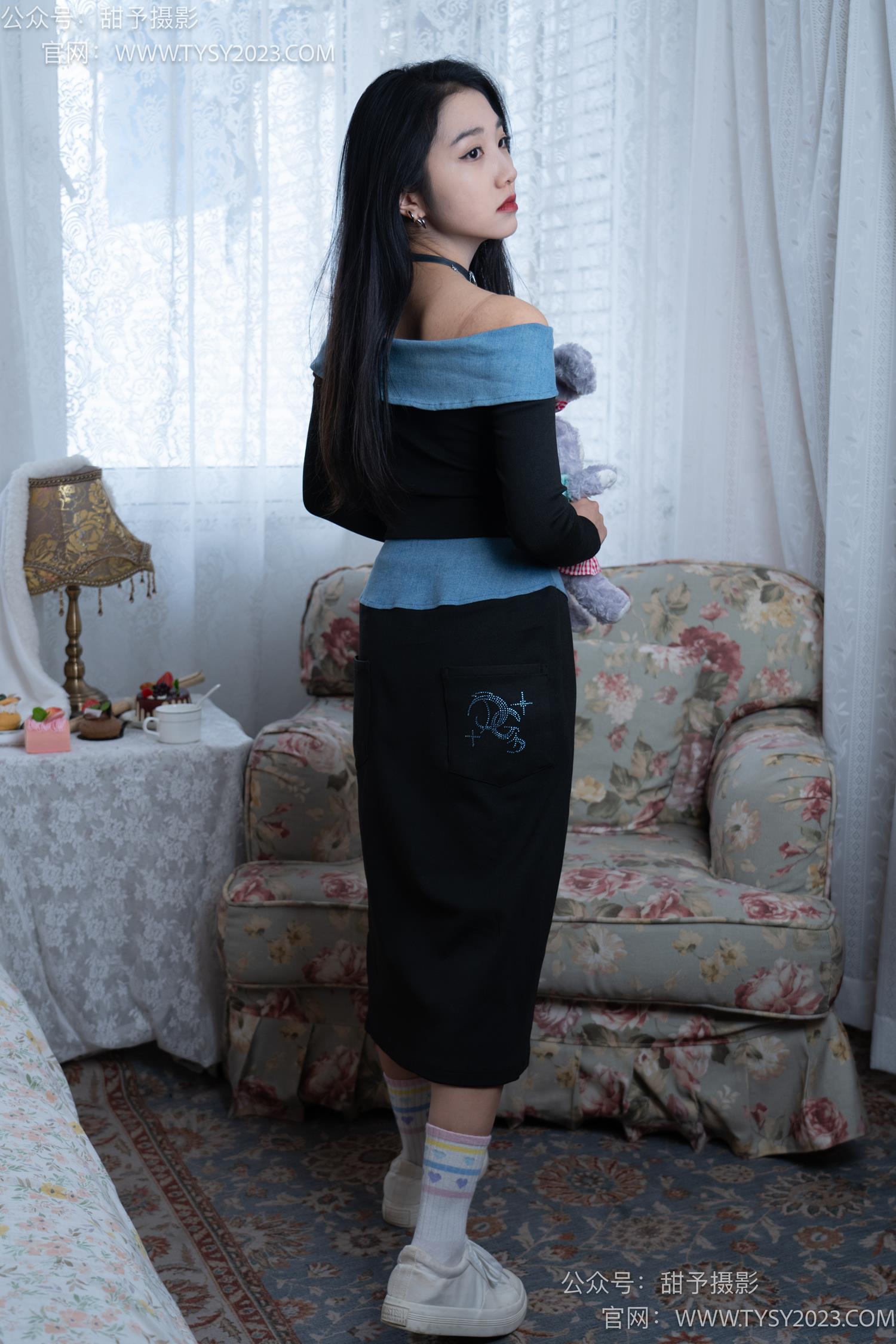 图片[28]-甜予摄影 NO.055 筱筱-板鞋、白棉袜、裸足[116P] – 速更版-美库